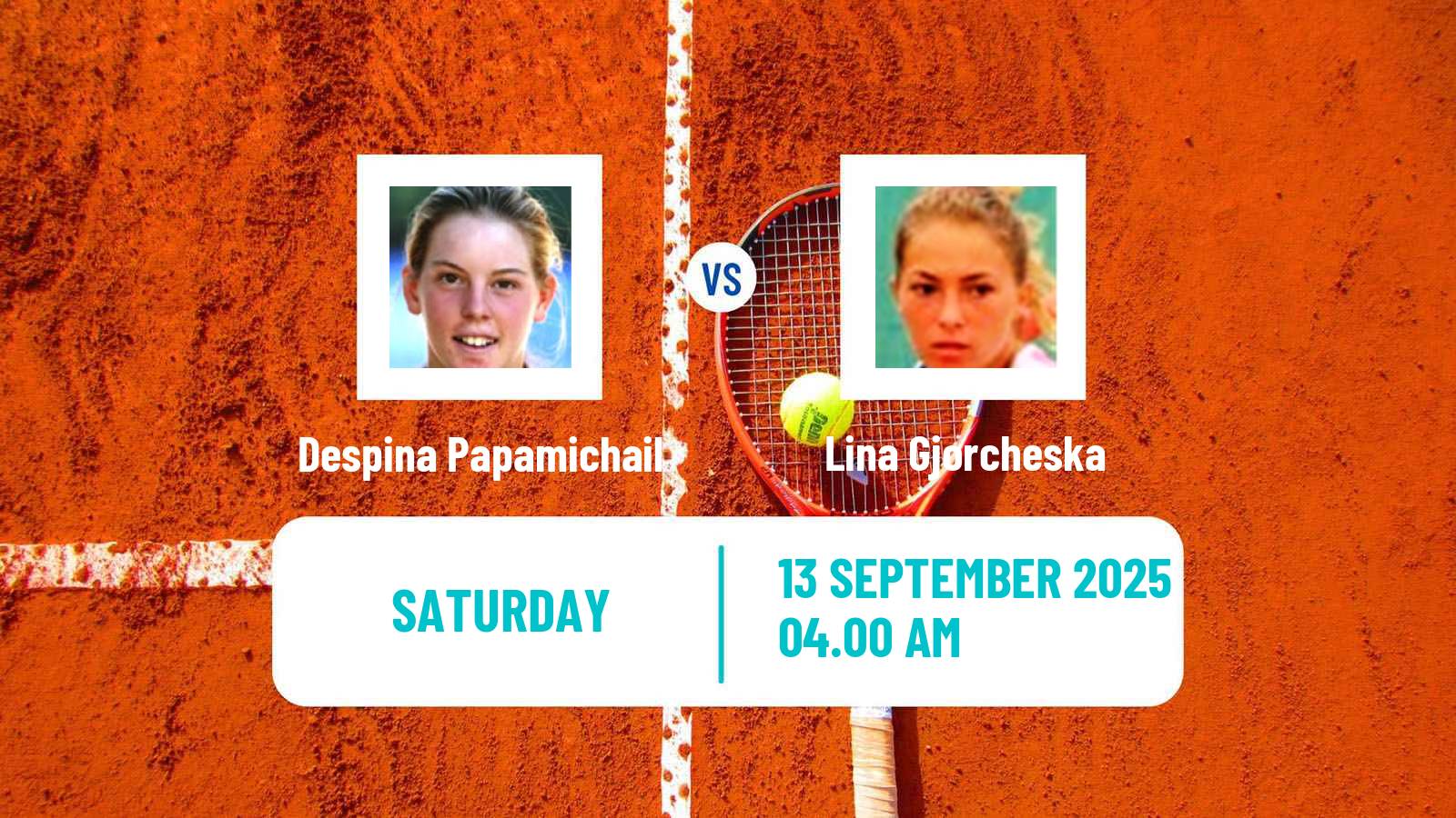 Tennis ITF W75 Bucharest 2 Women Despina Papamichail - Lina Gjorcheska
