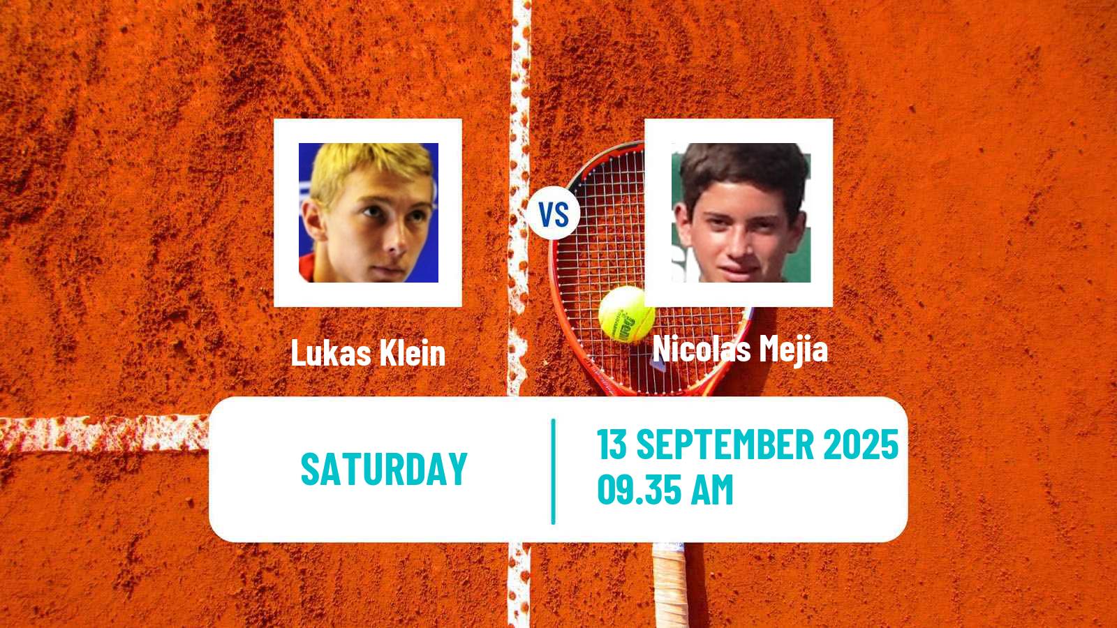 Tennis Davis Cup World Group I Lukas Klein - Nicolas Mejia