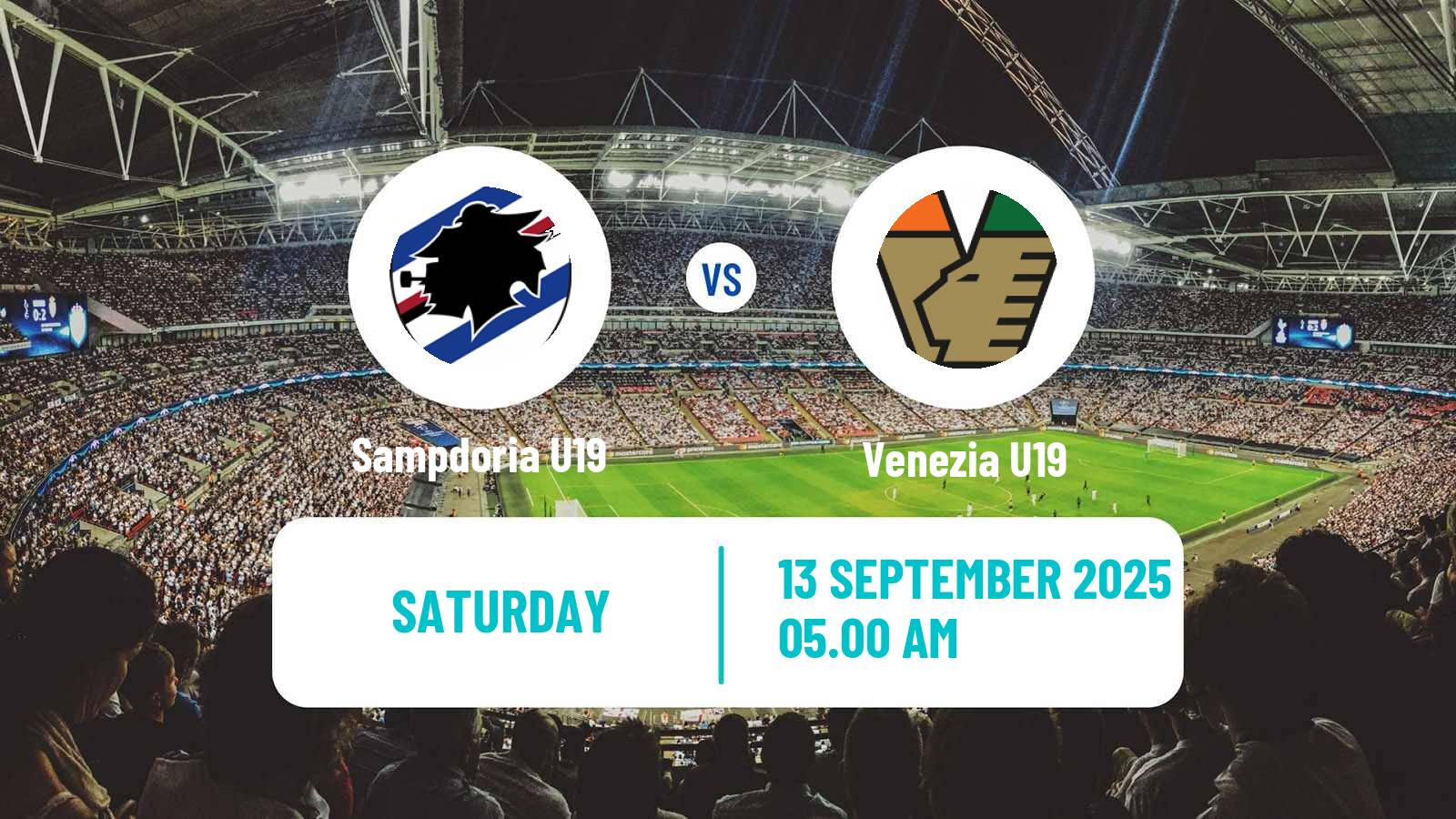 Soccer Italian Primavera 2 Sampdoria U19 - Venezia U19
