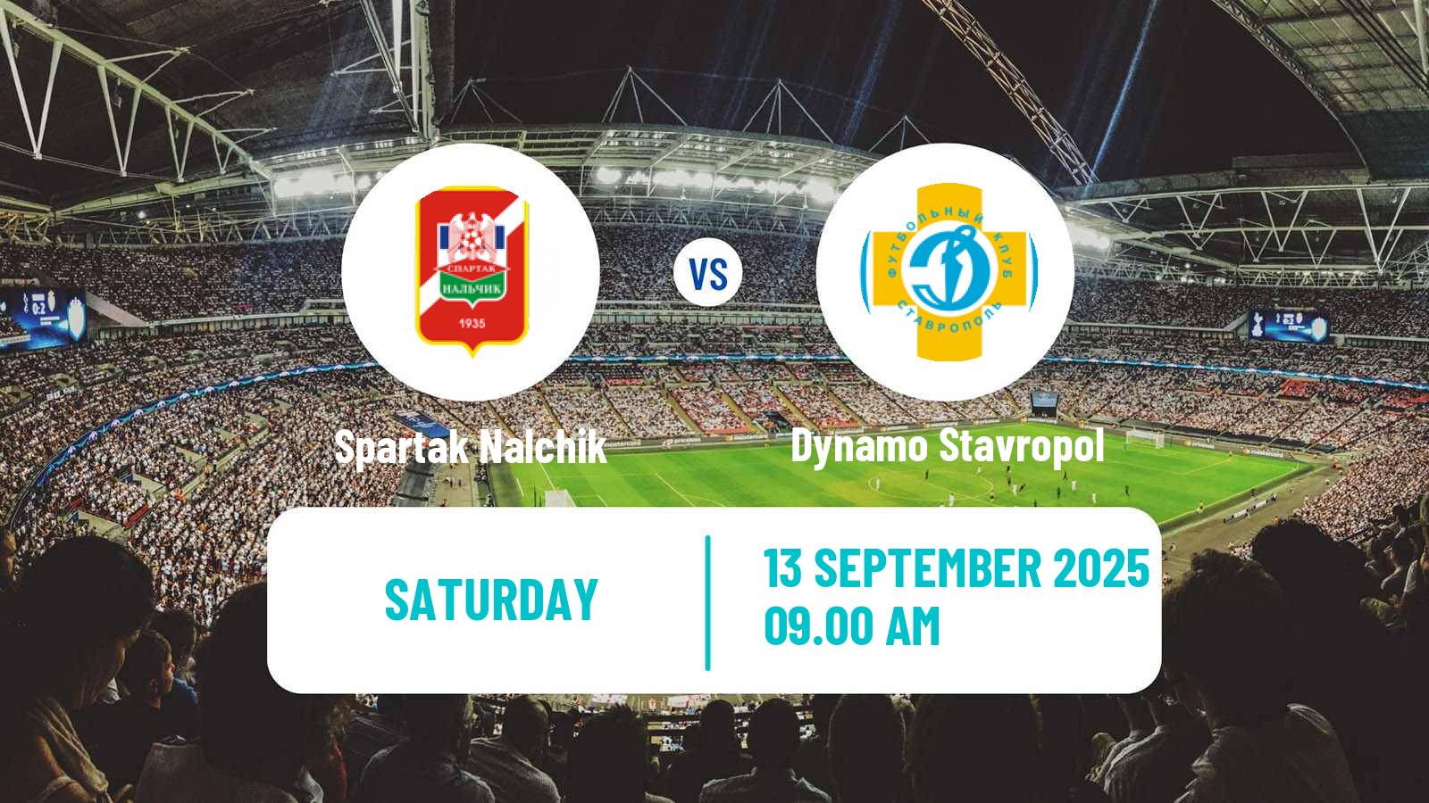 Soccer FNL 2 Division B Group 1 Spartak Nalchik - Dynamo Stavropol