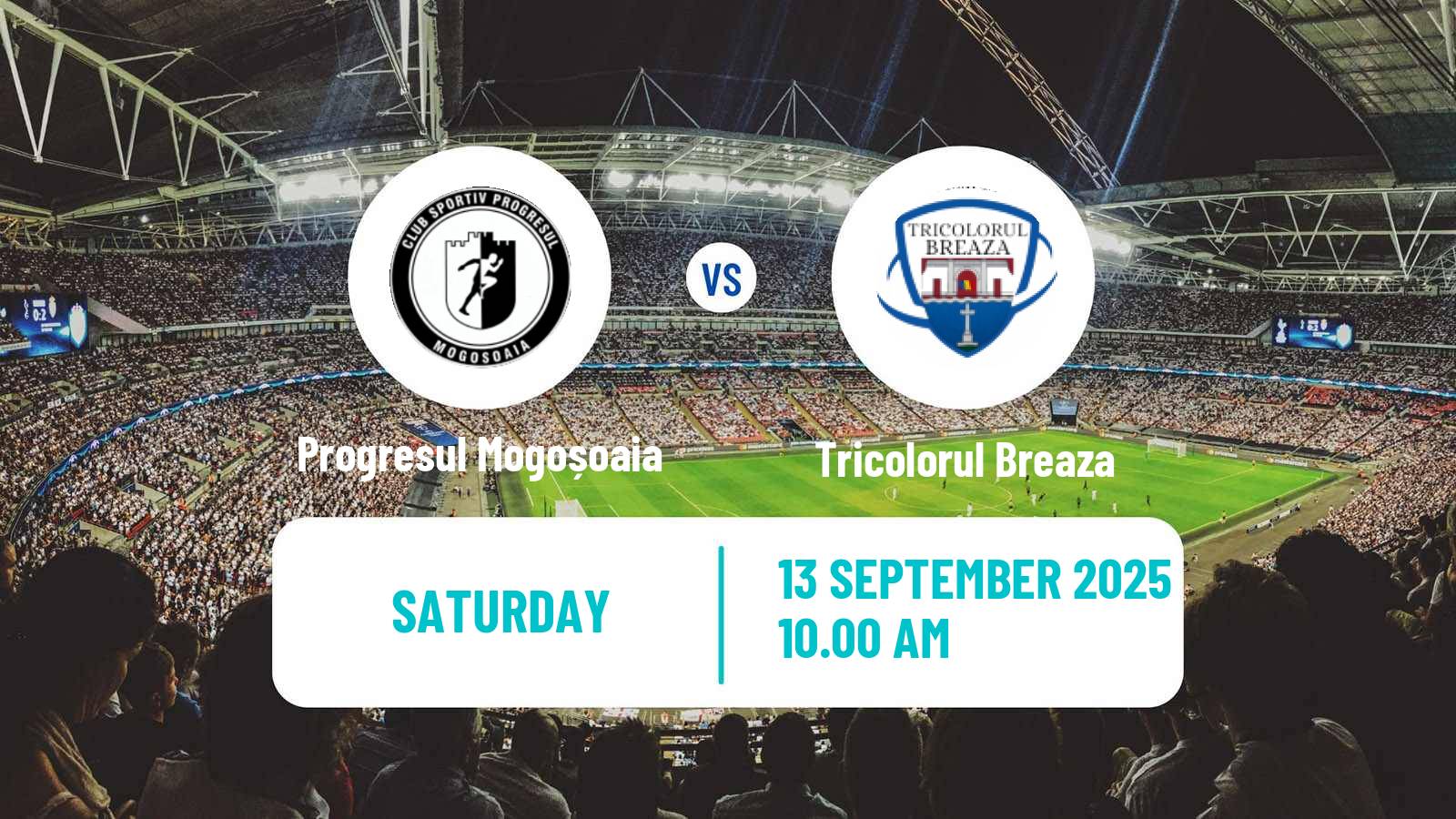 Soccer Romanian Liga 3 - Seria 4 Progresul Mogoșoaia - Tricolorul Breaza