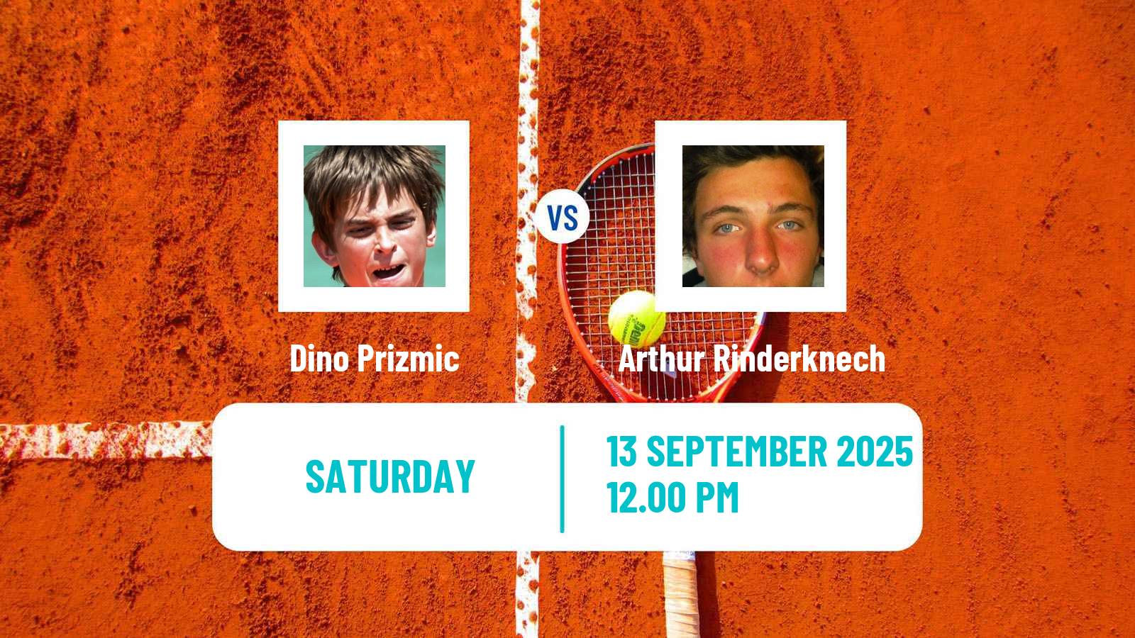 Tennis Davis Cup World Group Dino Prizmic - Arthur Rinderknech