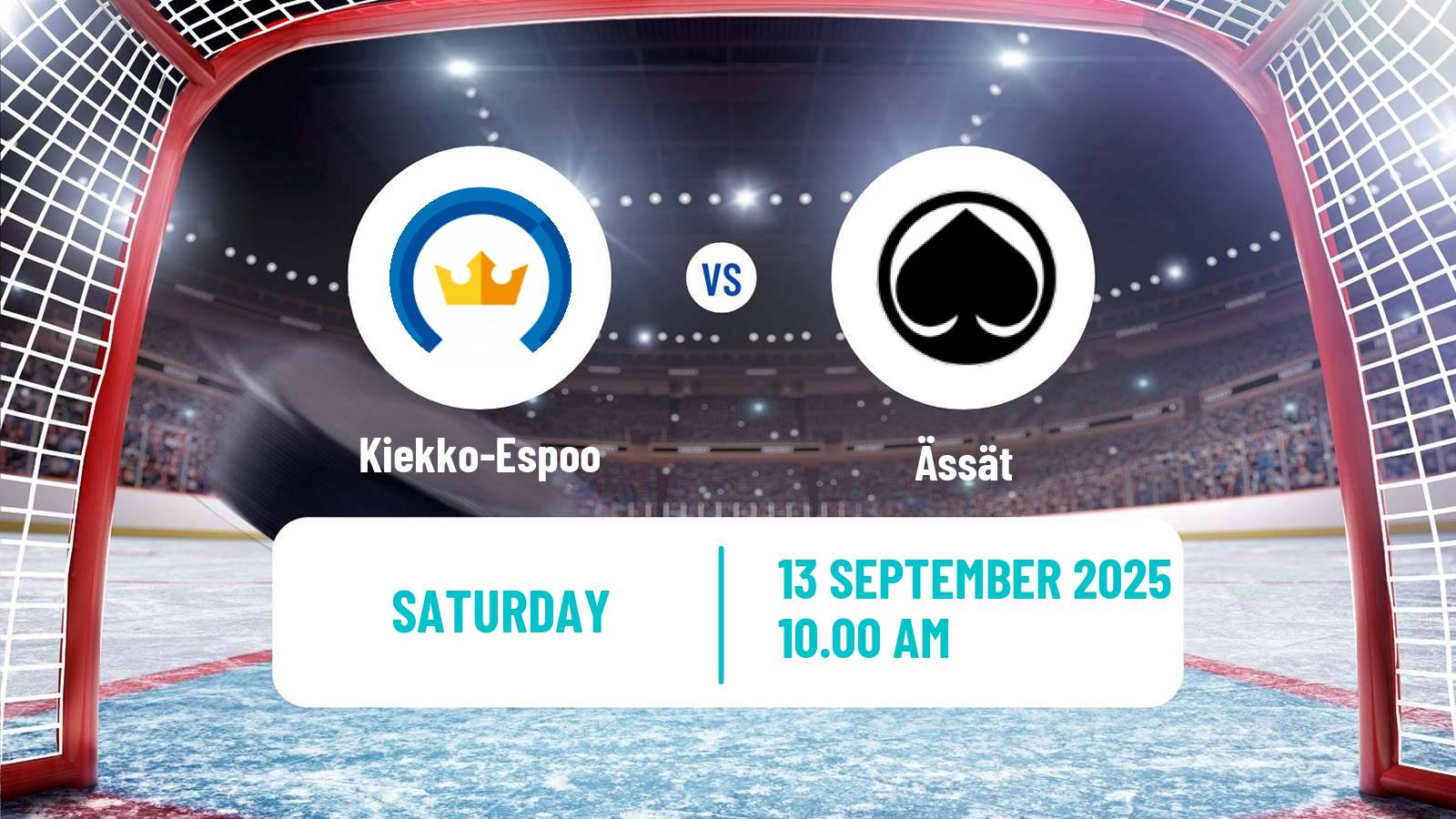Hockey Finnish SM-liiga Kiekko-Espoo - Ässät