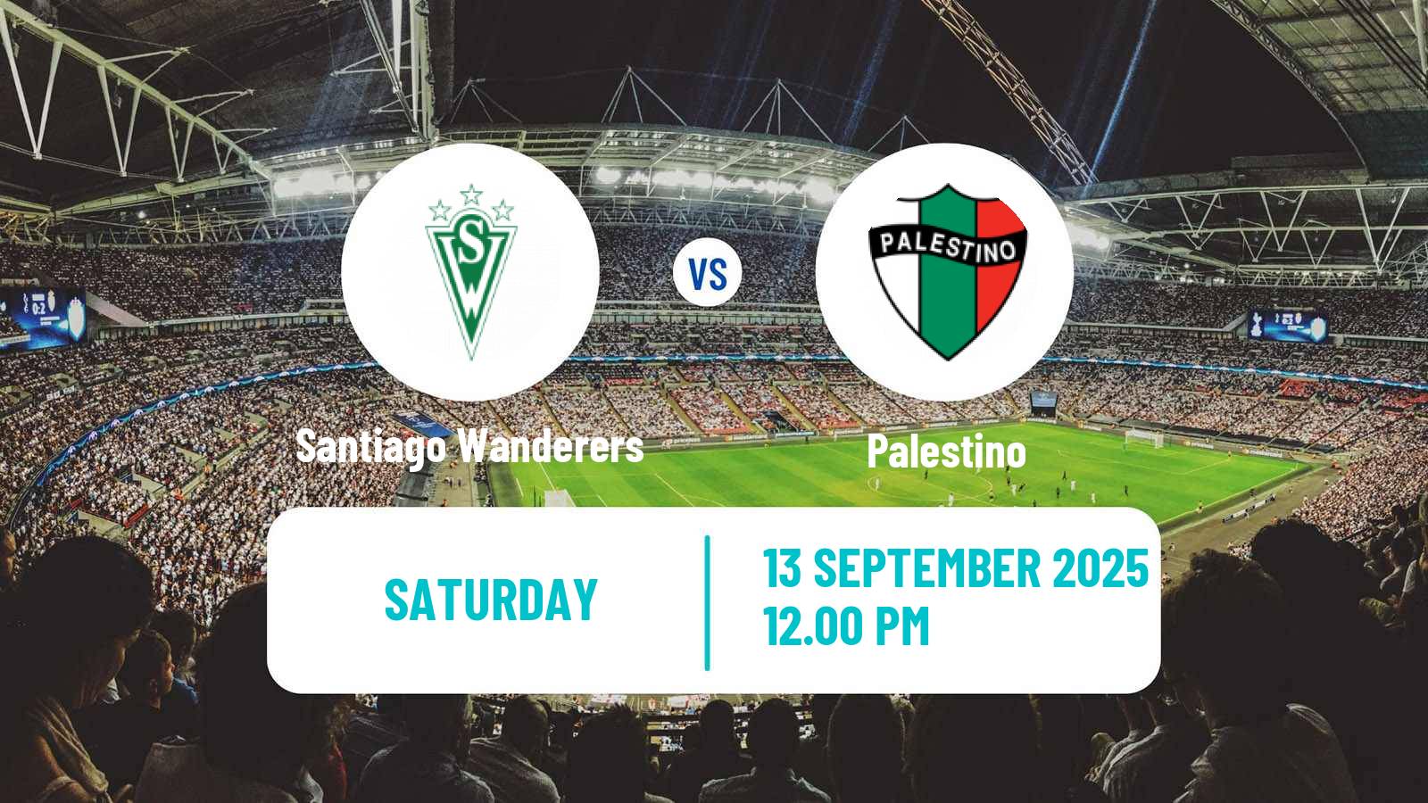 Soccer Chilean Primera Division Women Santiago Wanderers - Palestino