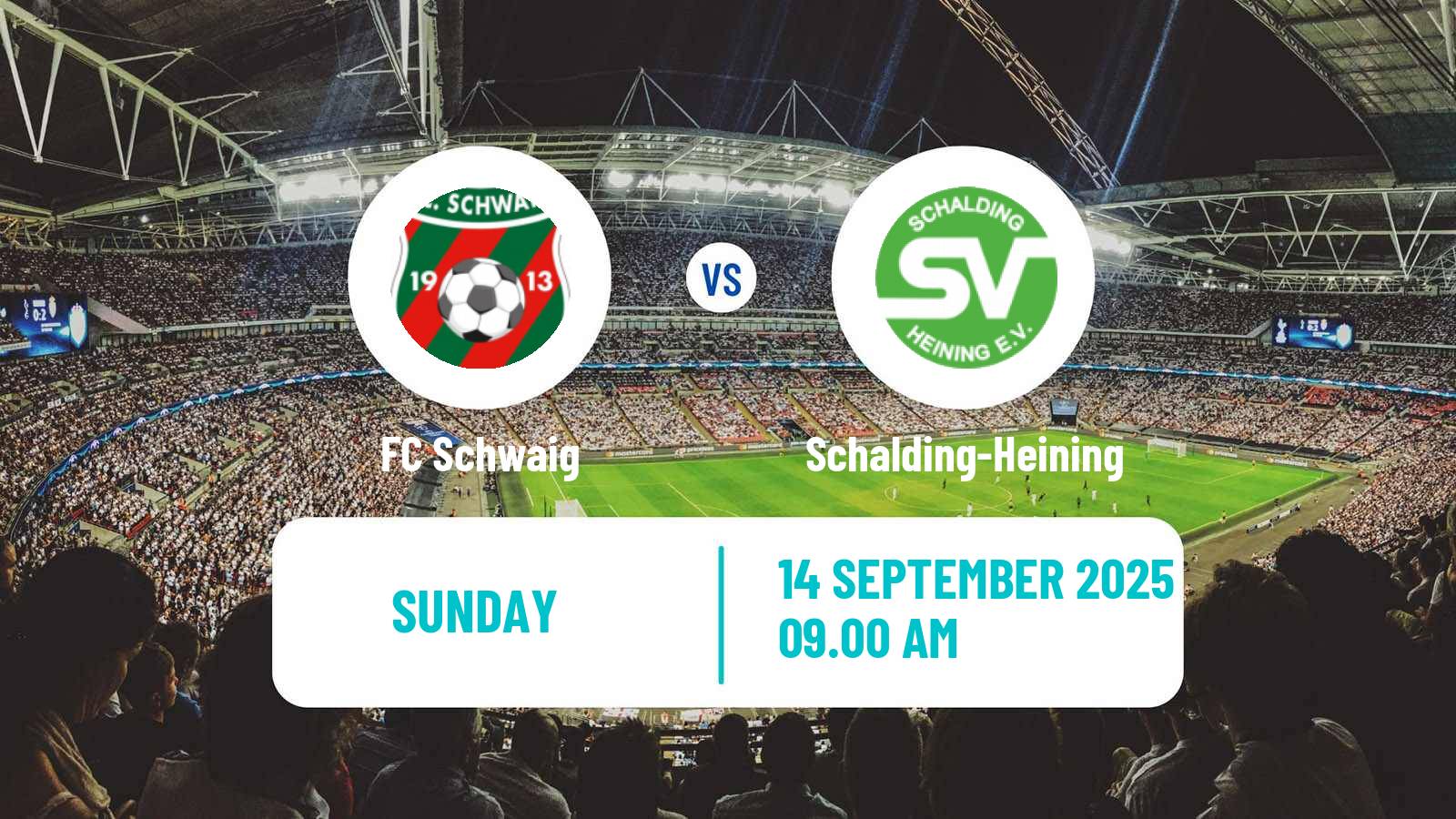 Soccer German Oberliga Bayern Süd Schwaig - Schalding-Heining