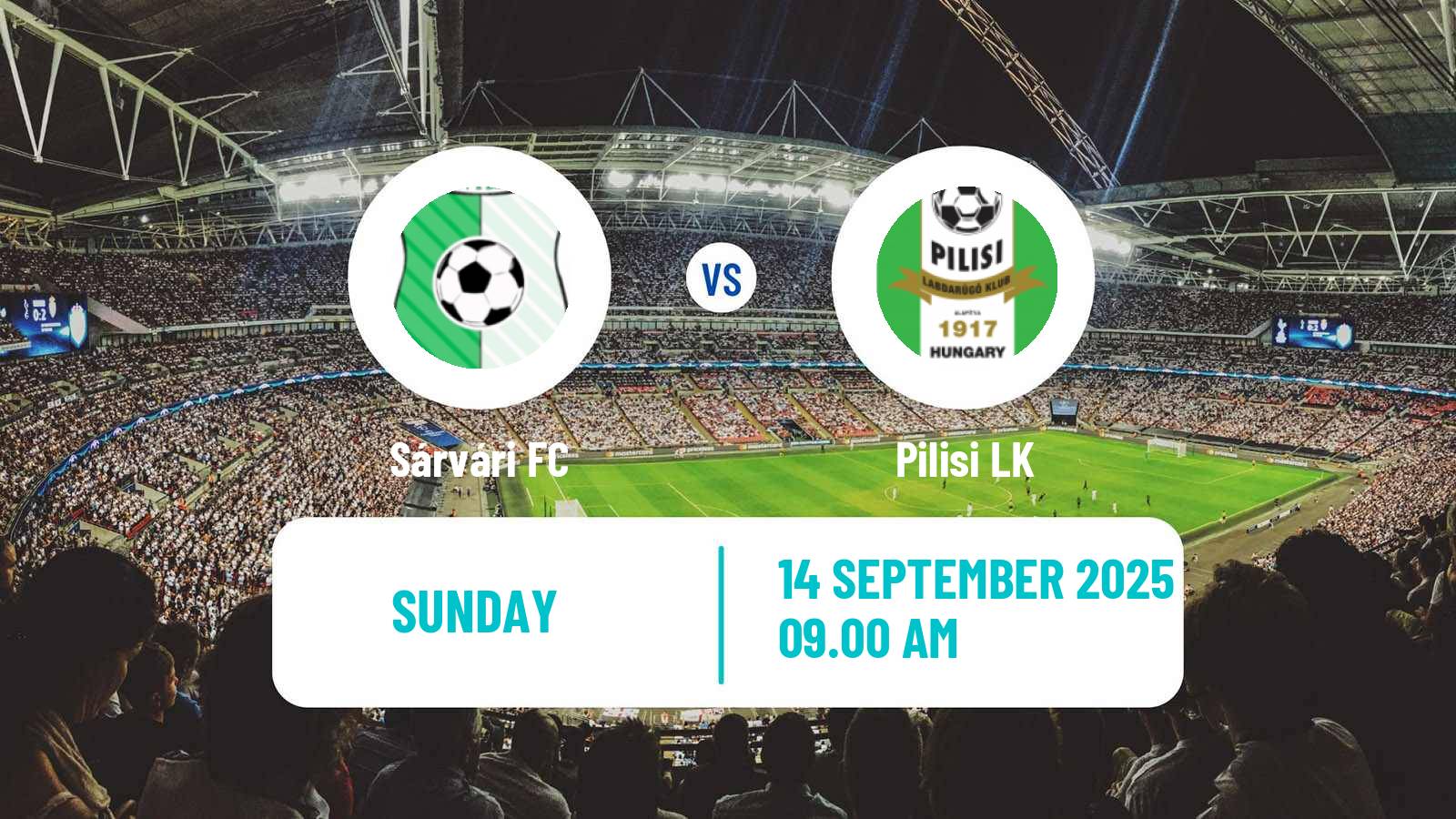 Soccer Hungarian Cup Sárvári - Pilisi
