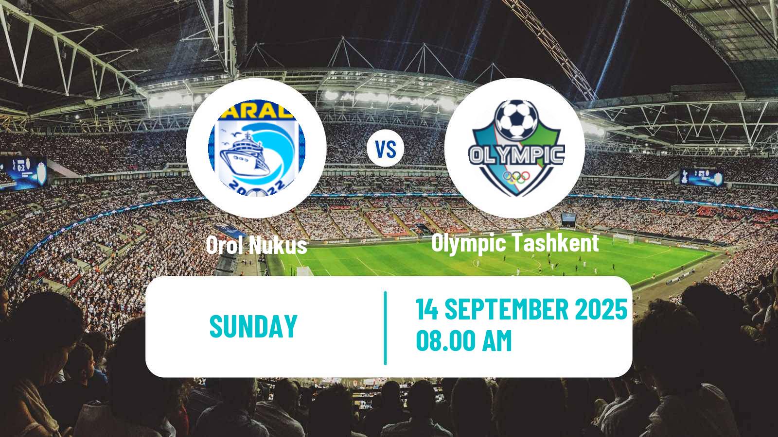 Soccer Uzbek Pro Liga Orol Nukus - Olympic Tashkent