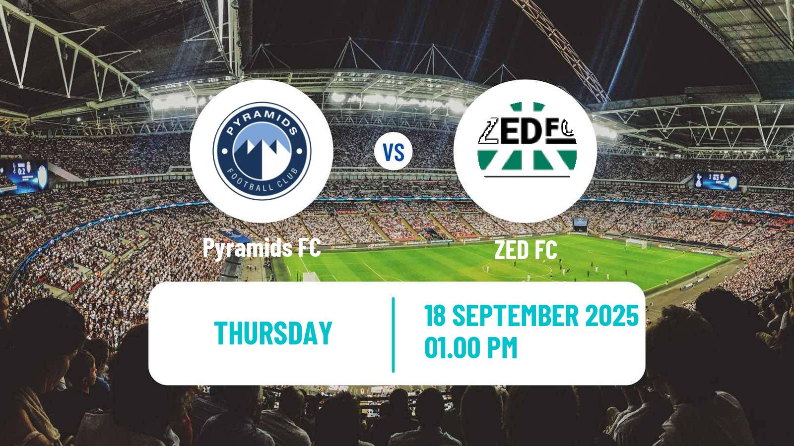 Soccer Egyptian Premier League Pyramids - ZED