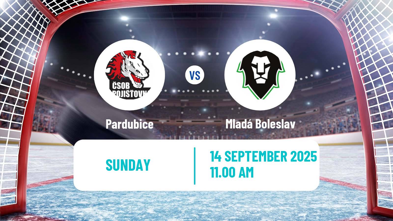 Hockey Czech Extraliga Pardubice - Mladá Boleslav
