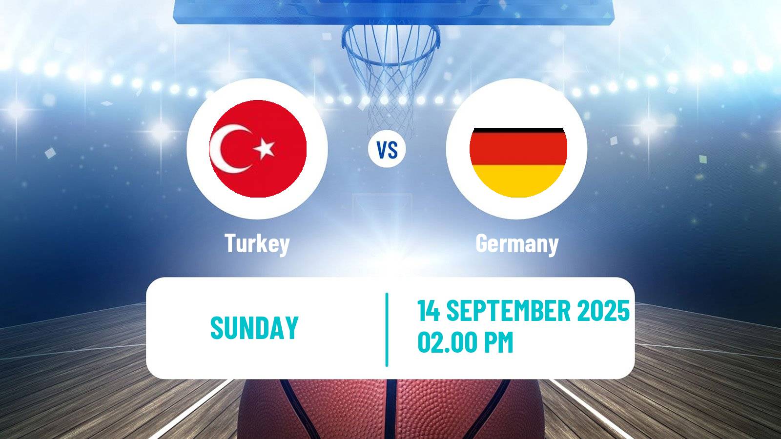 Basketball EuroBasket Turkey - Germany