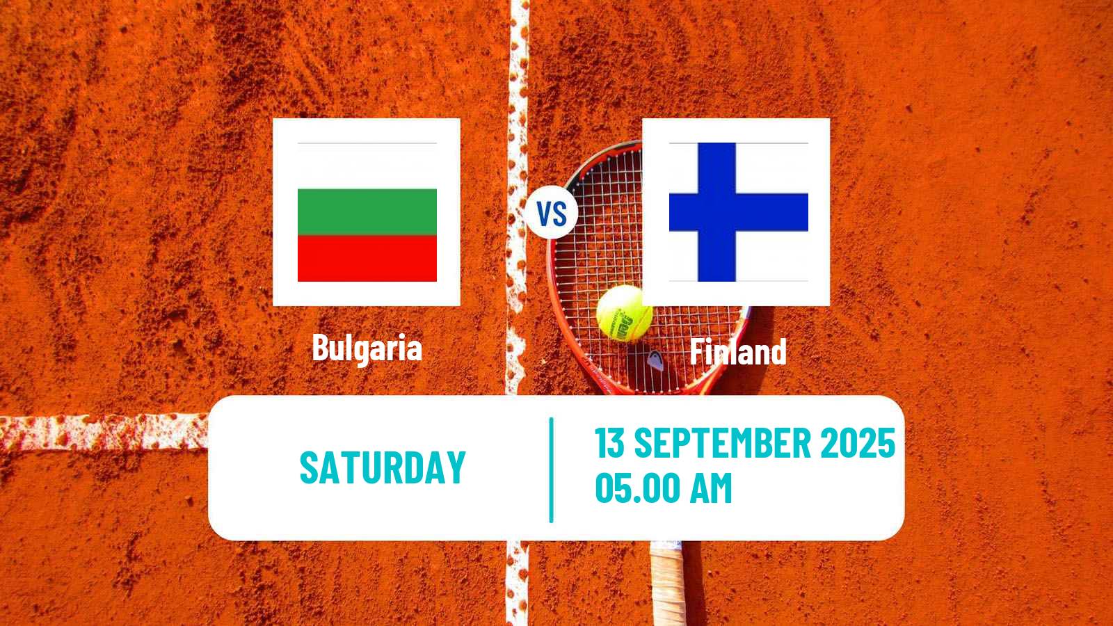 Tennis Davis Cup World Group I Teams Bulgaria - Finland