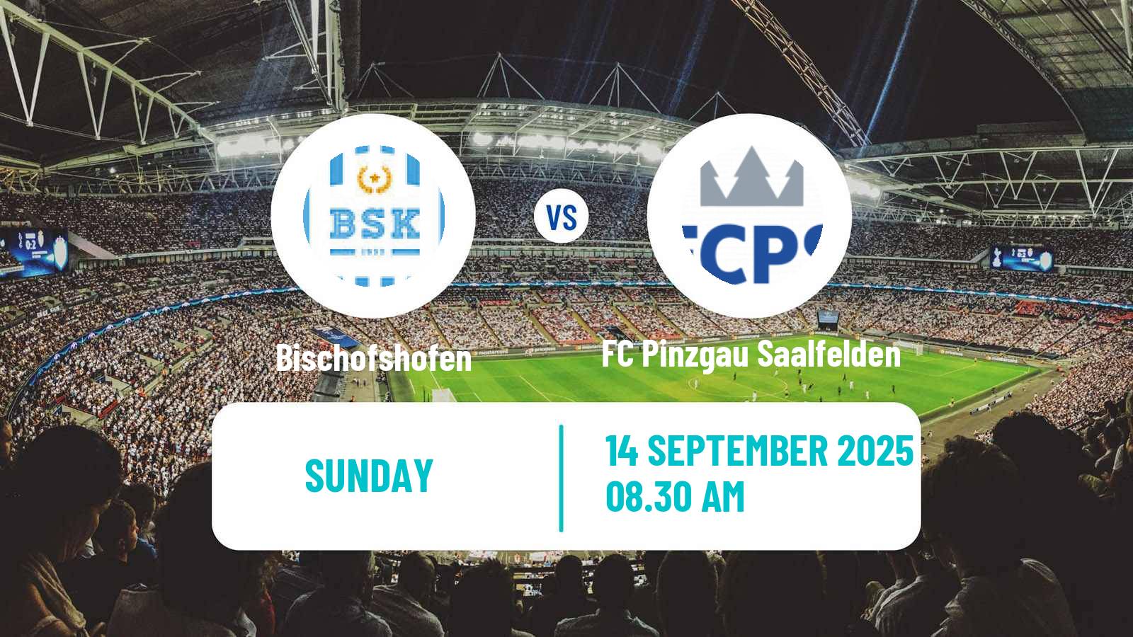 Soccer Austrian Regionalliga West Bischofshofen - FC Pinzgau Saalfelden