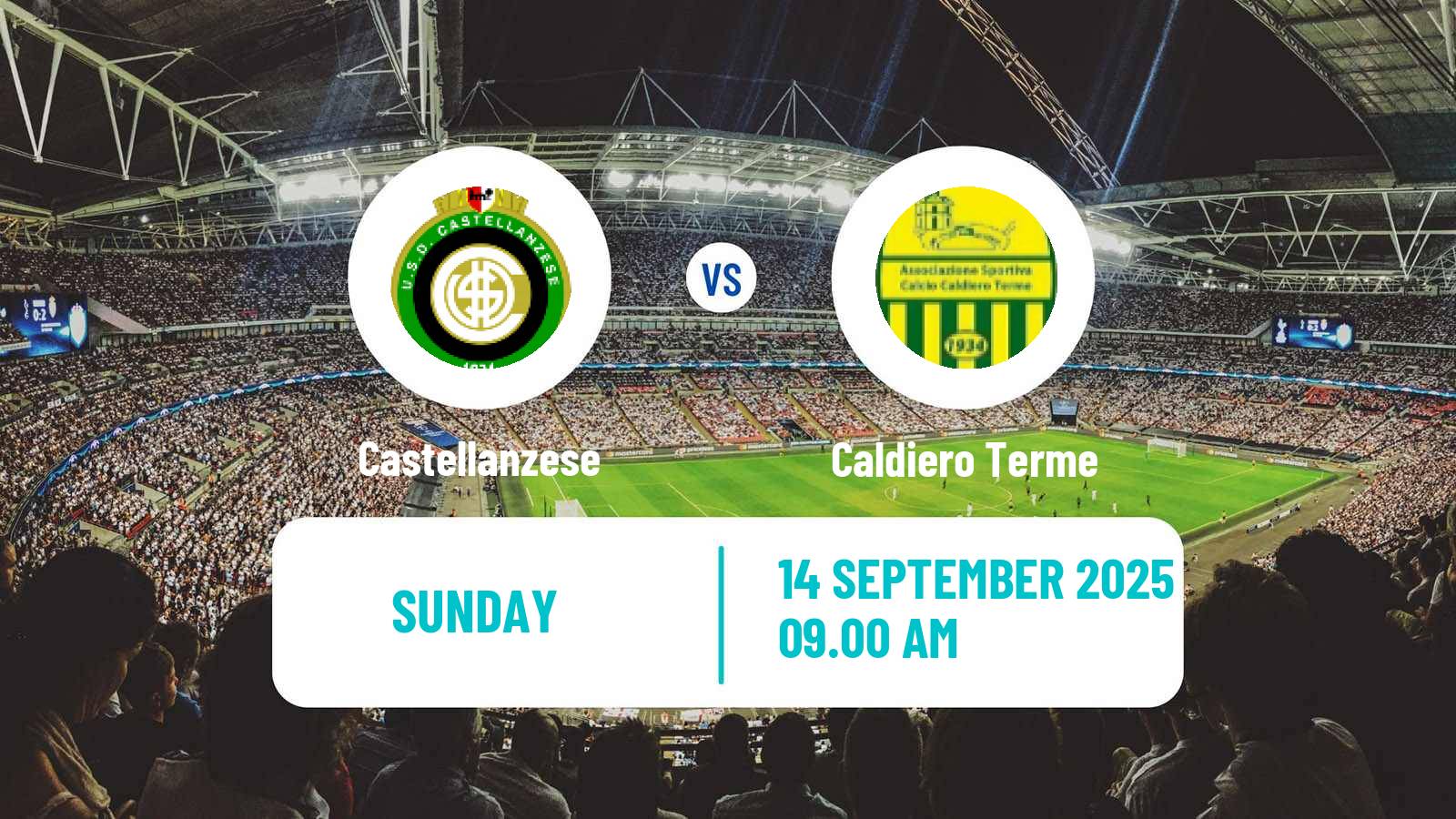 Soccer Italian Serie D - Group B Castellanzese - Caldiero Terme
