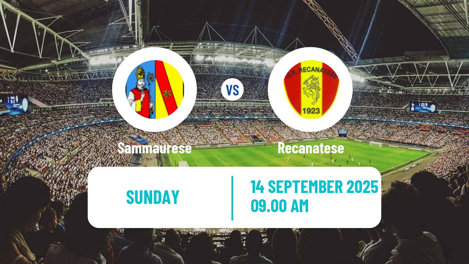 Soccer Italian Serie D - Group F Sammaurese - Recanatese