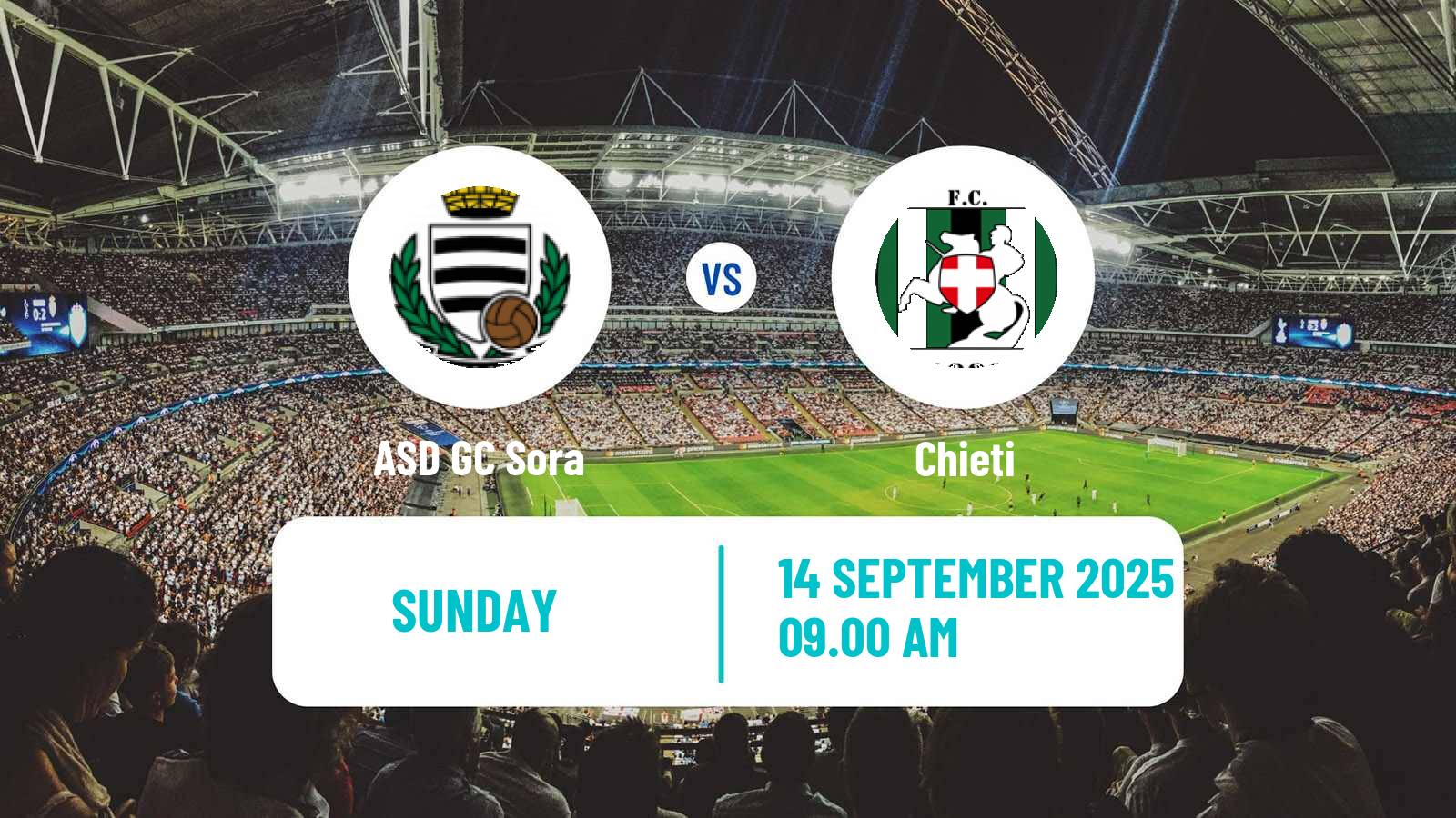 Soccer Italian Serie D - Group F Sora - Chieti