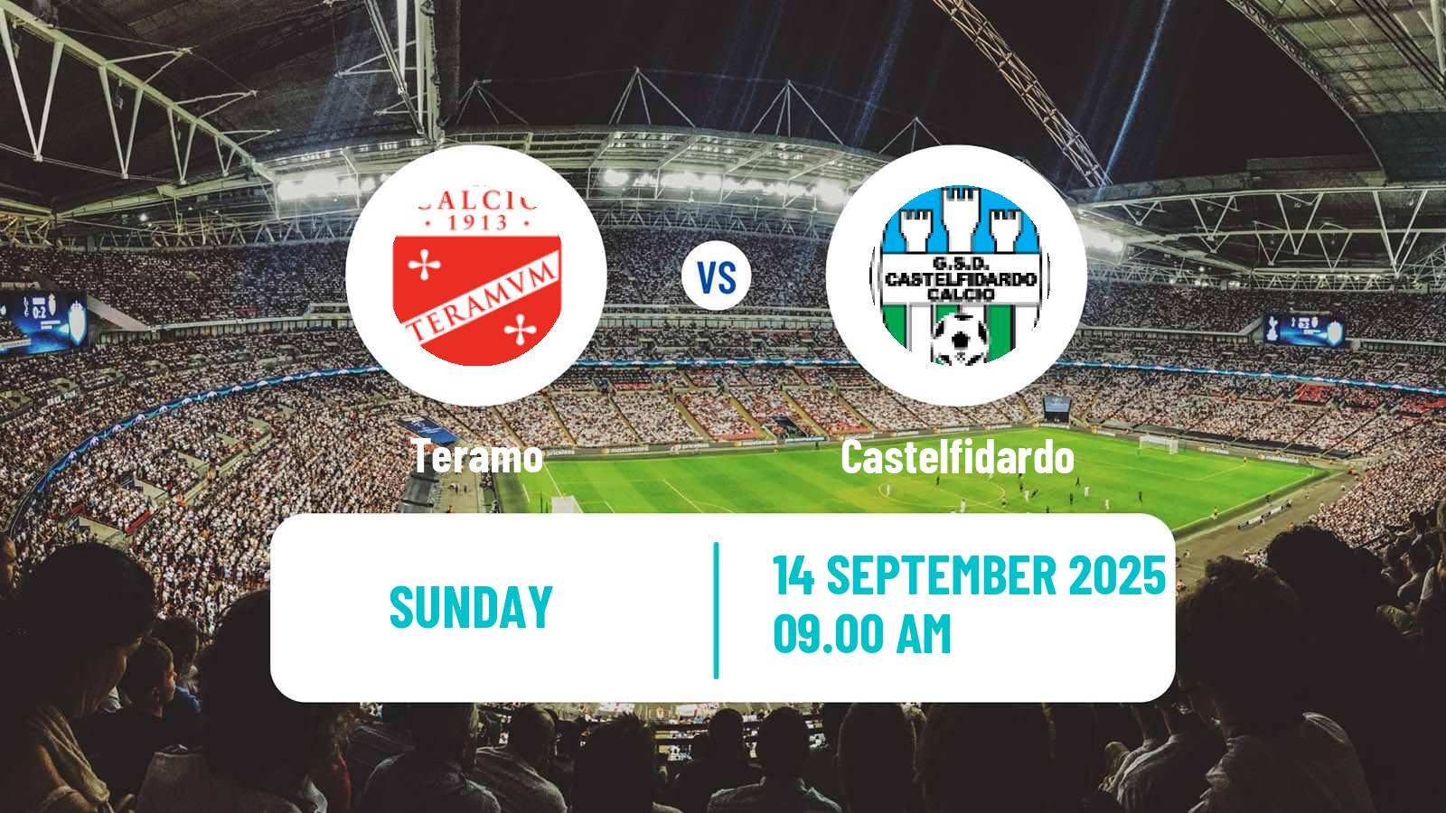 Soccer Italian Serie D - Group F Teramo - Castelfidardo