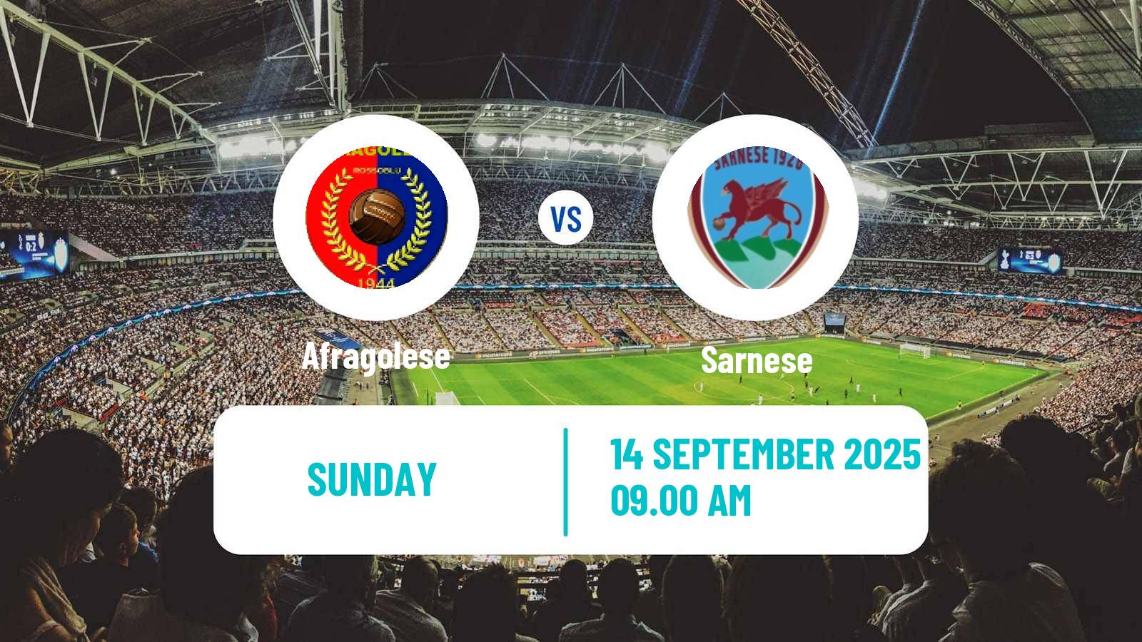 Soccer Italian Serie D - Group H Afragolese - Sarnese