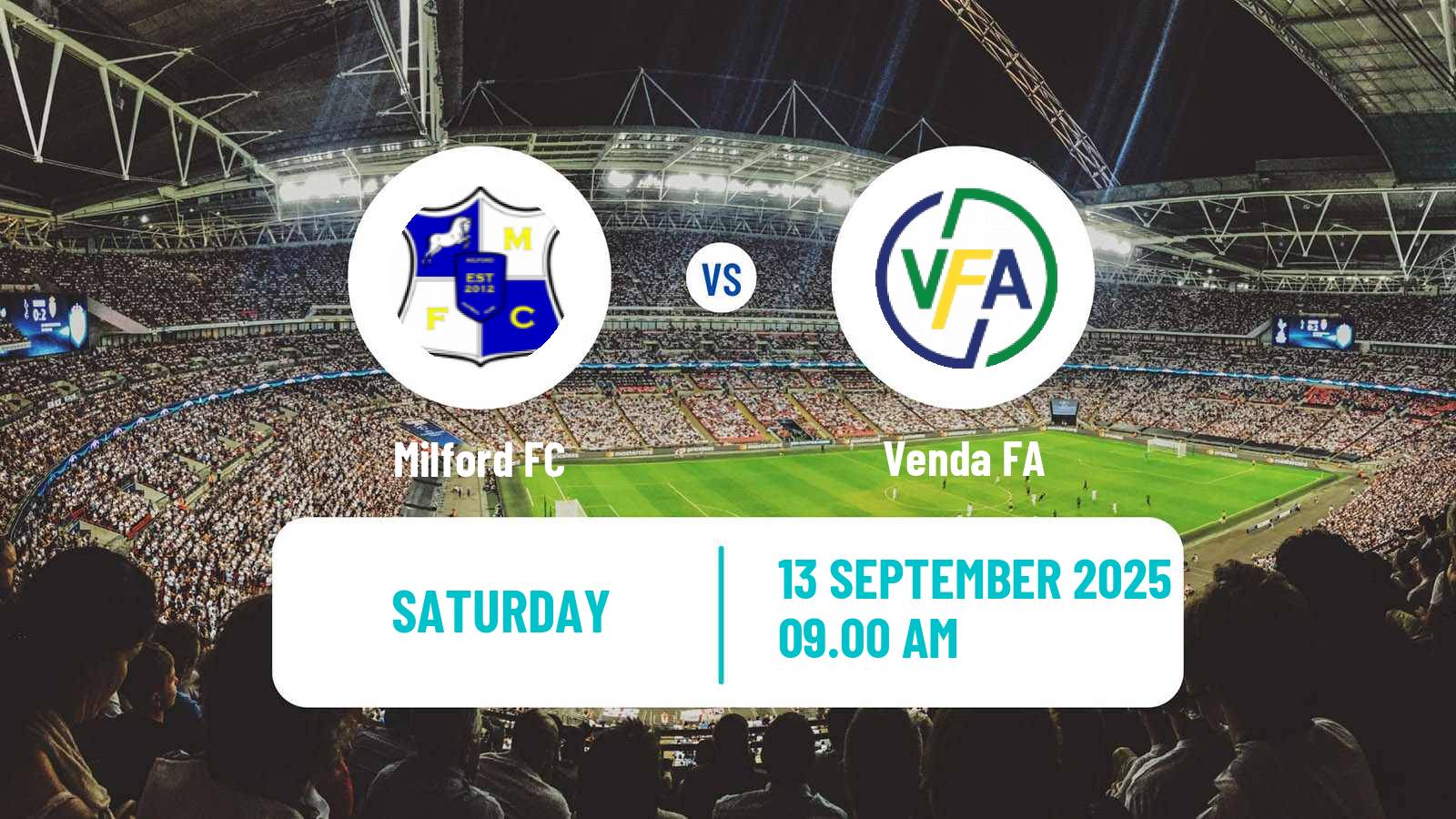 Soccer South African First Division Milford - Venda