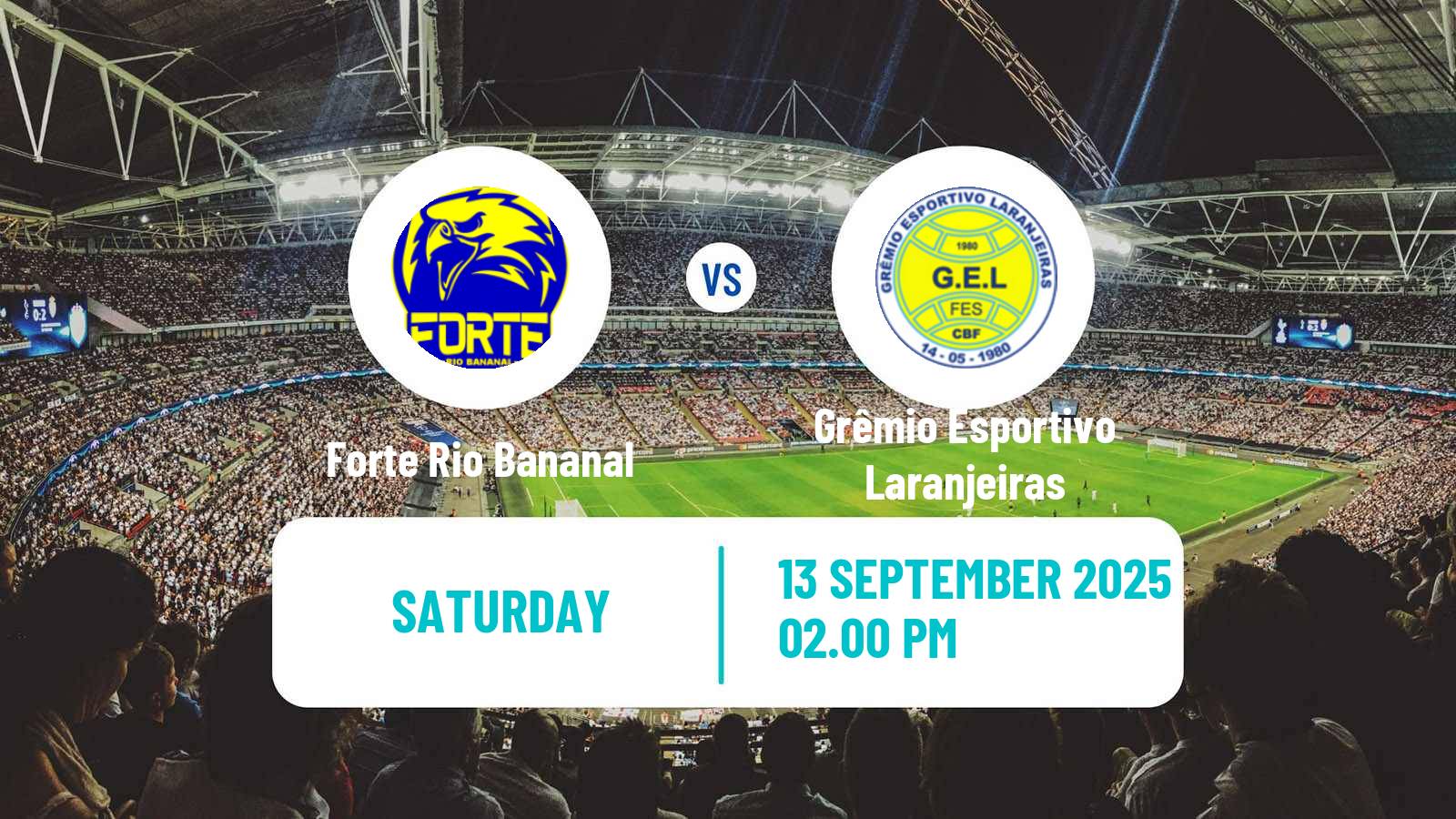 Soccer Brazilian Capixaba 2 Forte Rio Bananal - Grêmio Esportivo Laranjeiras