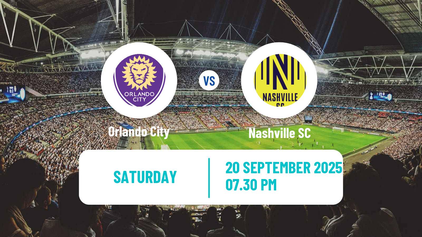 Soccer MLS Orlando City - Nashville SC