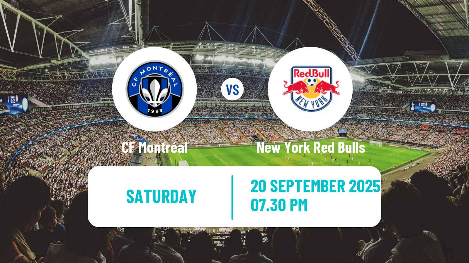 Soccer MLS CF Montréal - New York Red Bulls