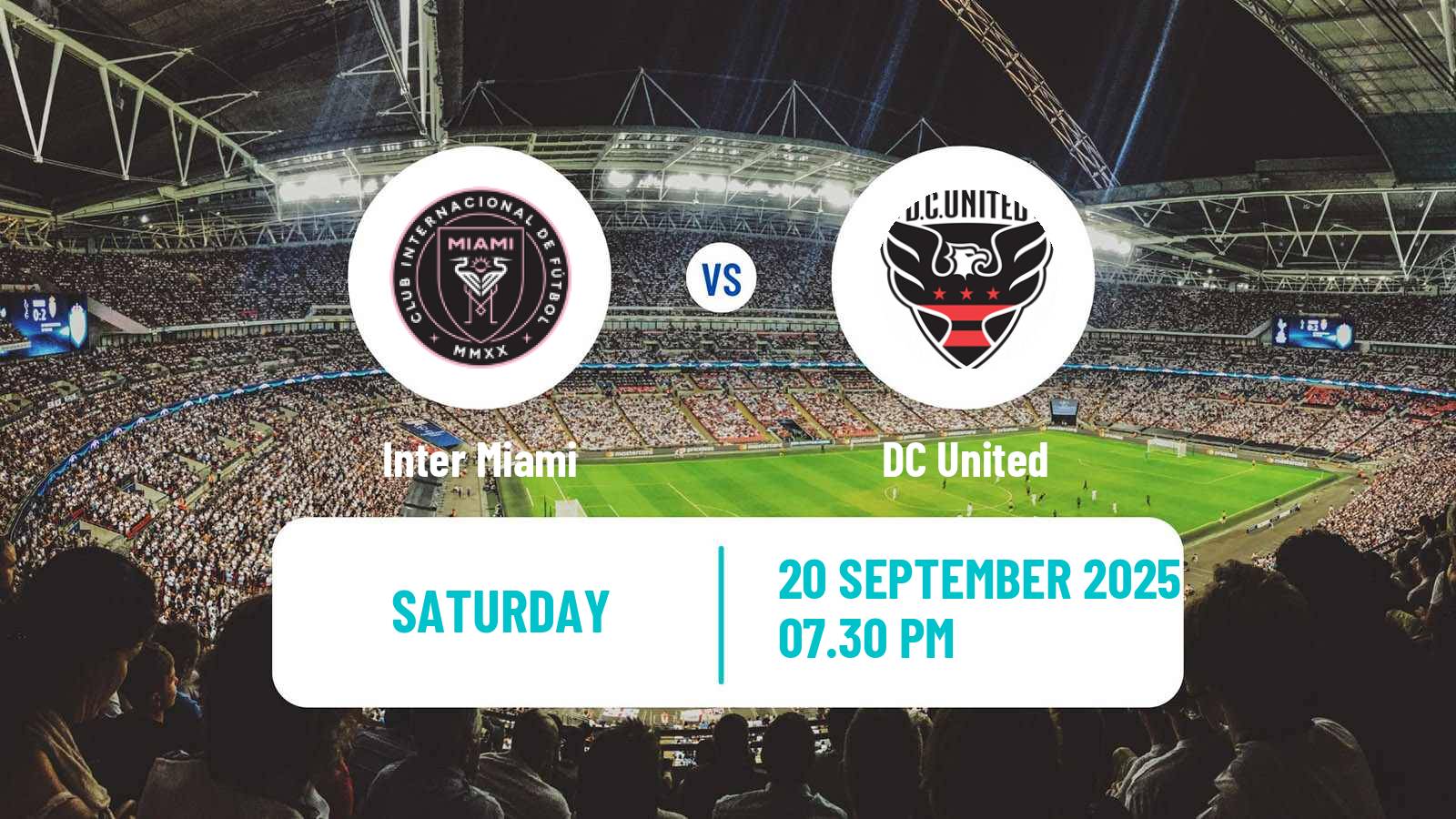 Soccer MLS Inter Miami - DC United