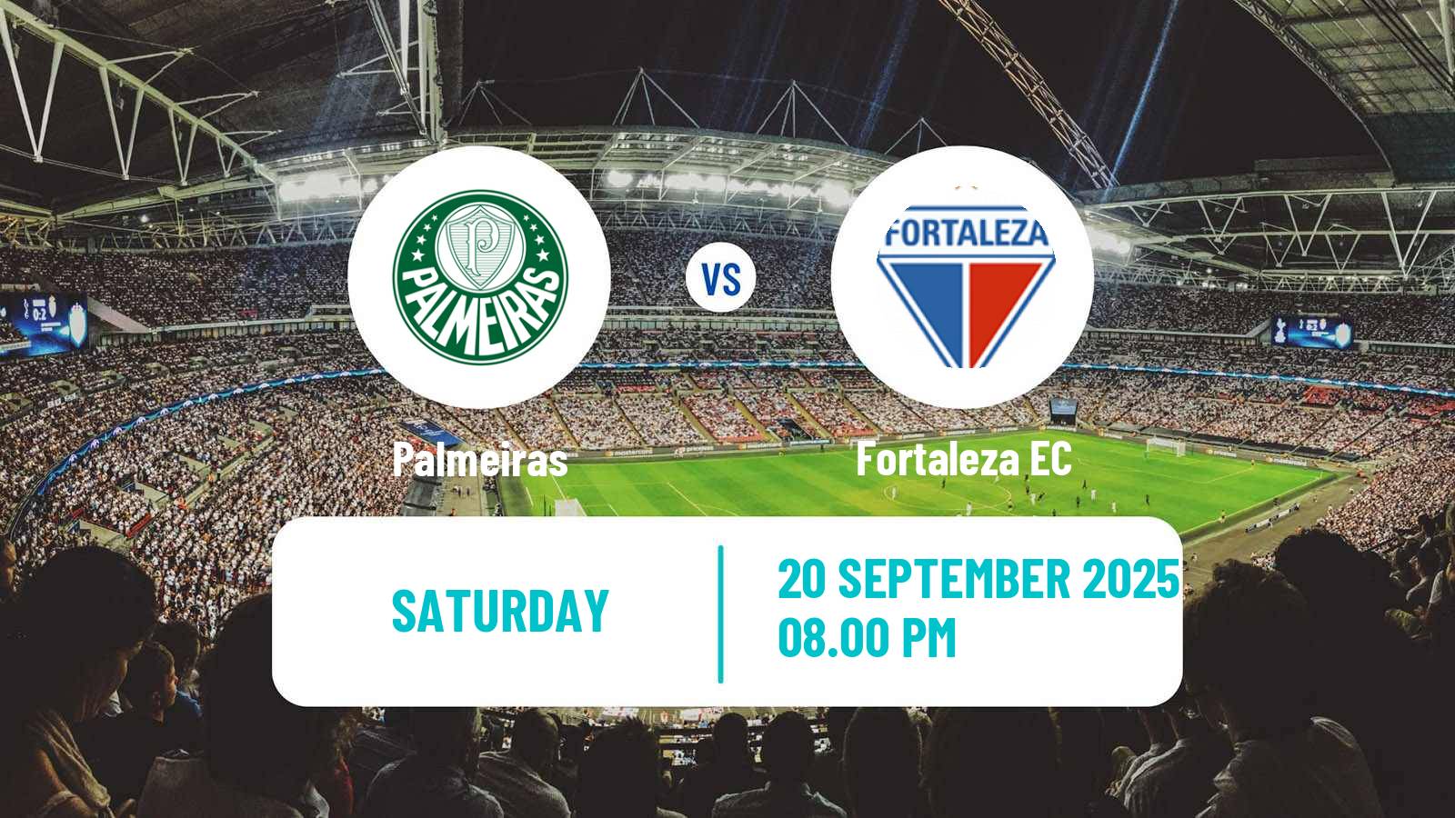 Soccer Brazilian Serie A Palmeiras - Fortaleza