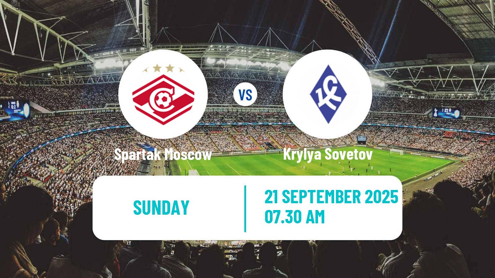 Soccer Russian Premier League Spartak Moscow - Krylya Sovetov