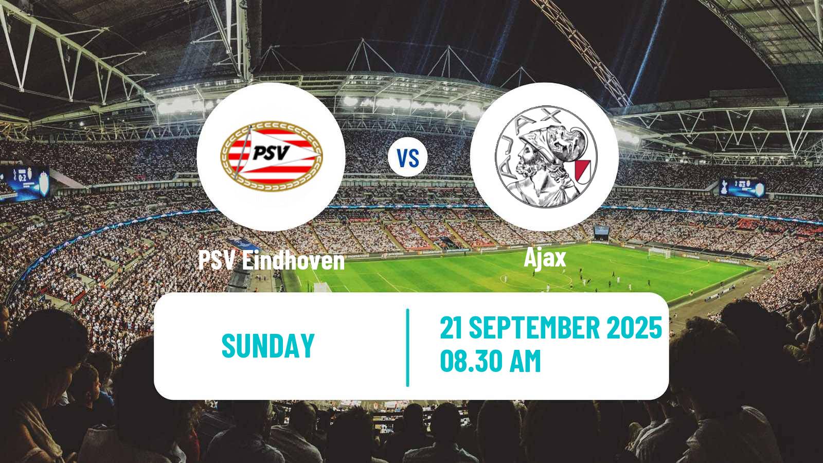 Soccer Dutch Eredivisie PSV Eindhoven - Ajax