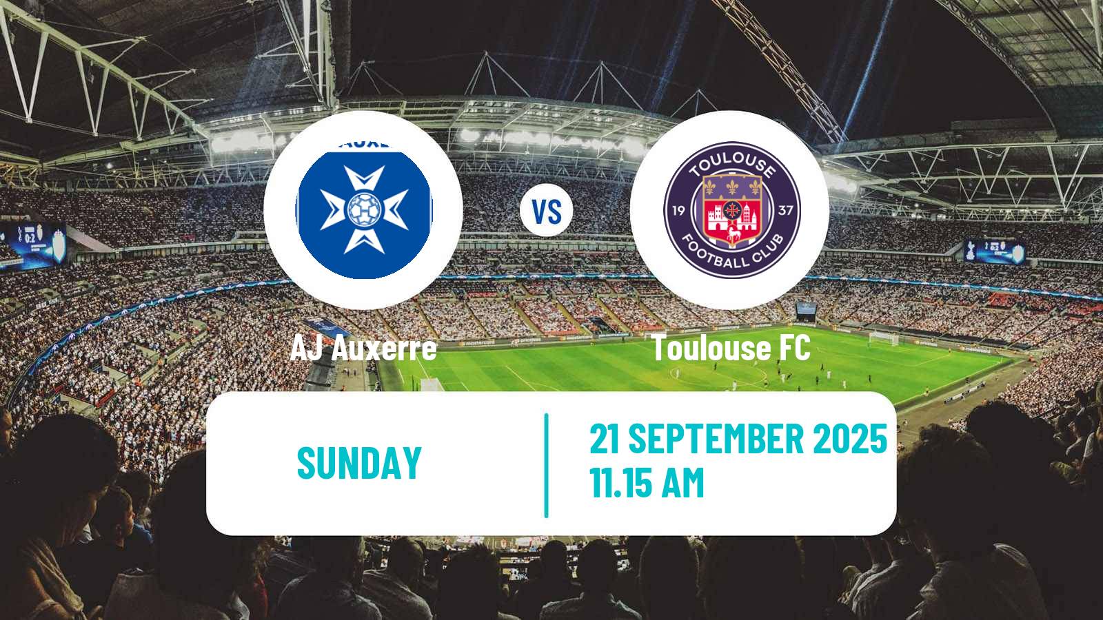 Soccer French Ligue 1 Auxerre - Toulouse