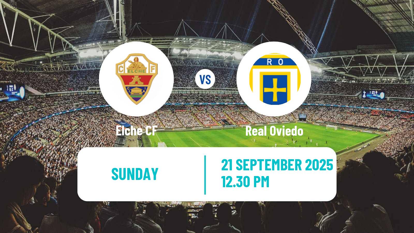 Soccer Spanish LaLiga Elche - Real Oviedo