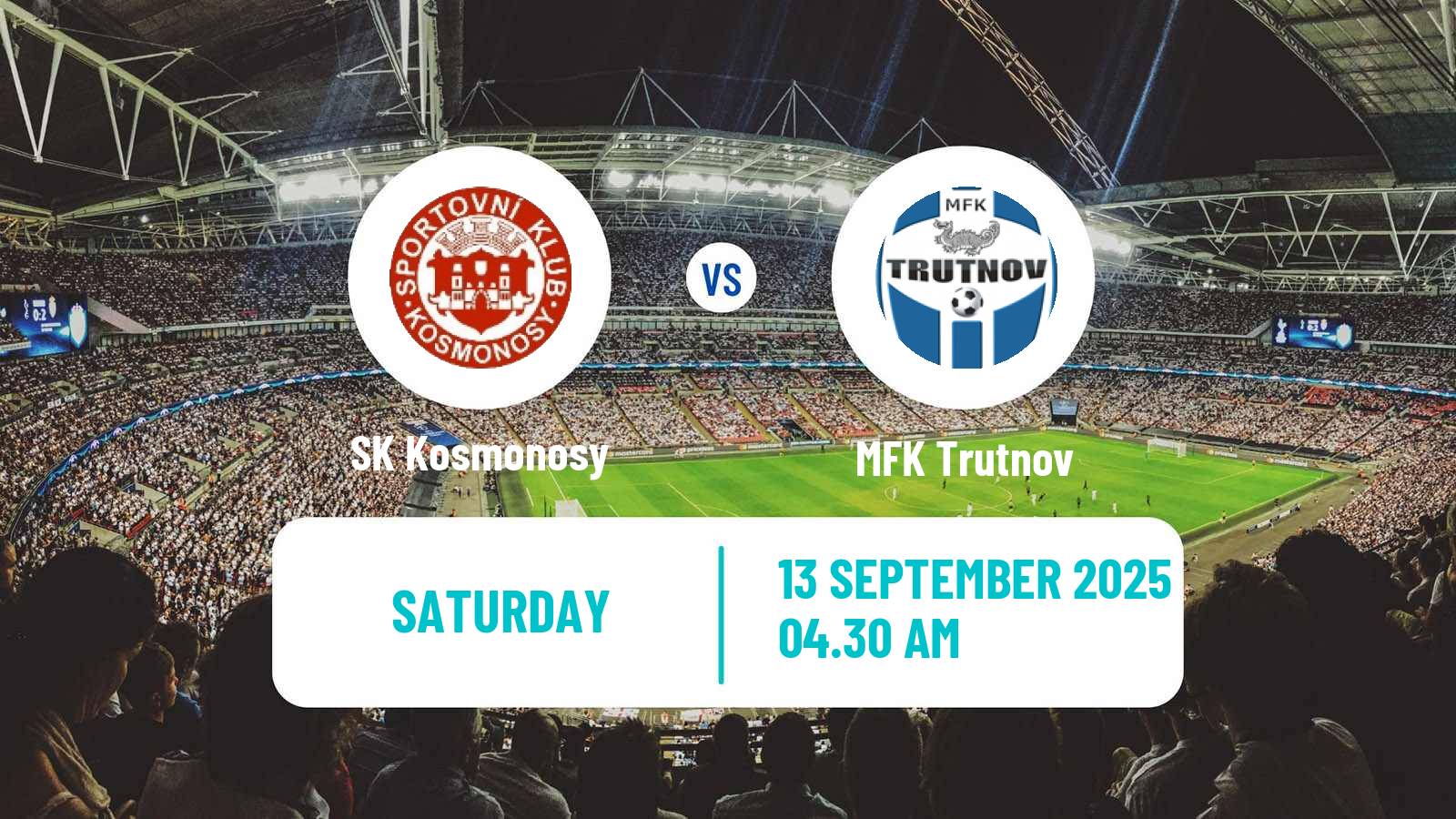 Soccer Czech Division C Kosmonosy - Trutnov