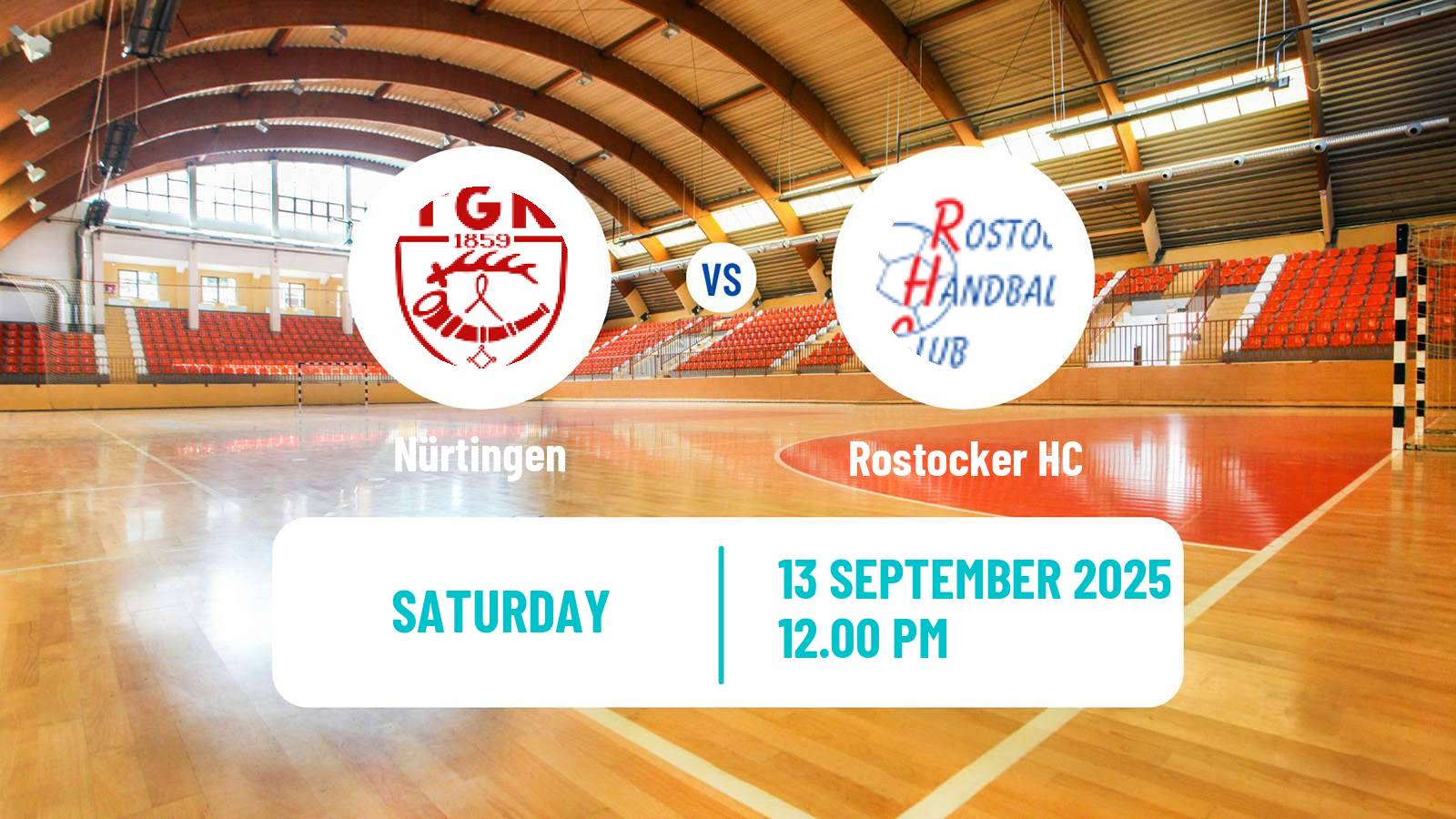 Handball German 2 Bundesliga Handball Women Nürtingen - Rostocker