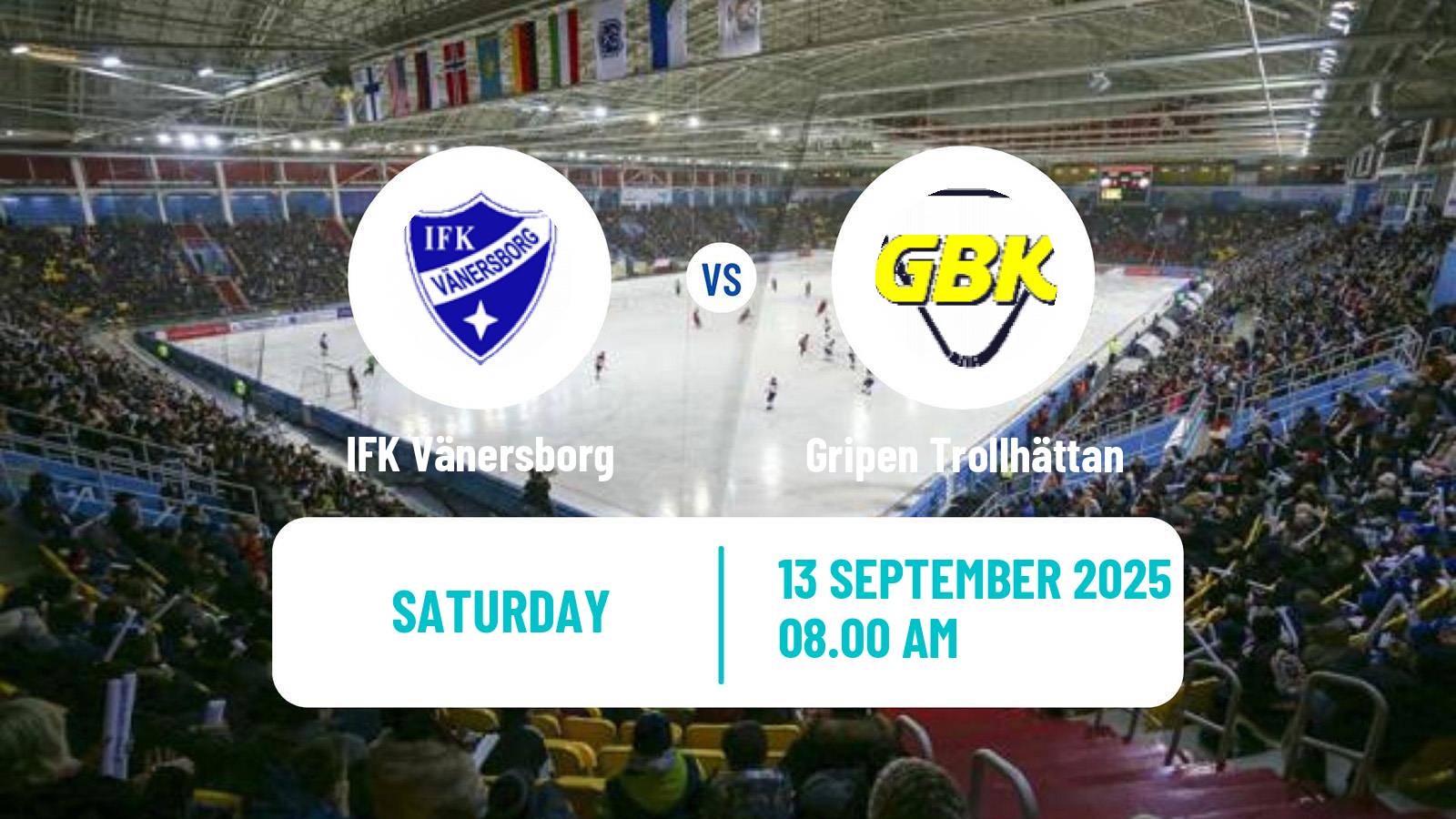 Bandy Svenska Cupen Bandy IFK Vänersborg - Gripen Trollhättan