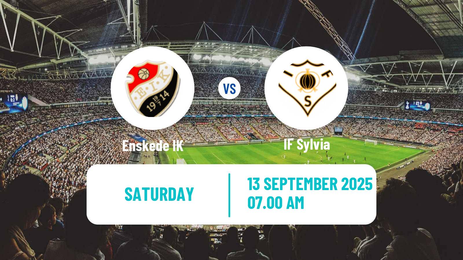 Soccer Swedish Division 2 - Södra Svealand Enskede - Sylvia