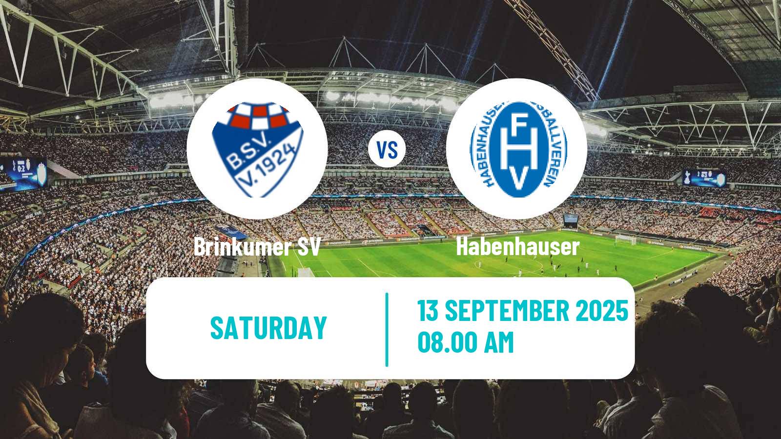 Soccer German Oberliga Bremen Brinkumer - Habenhauser