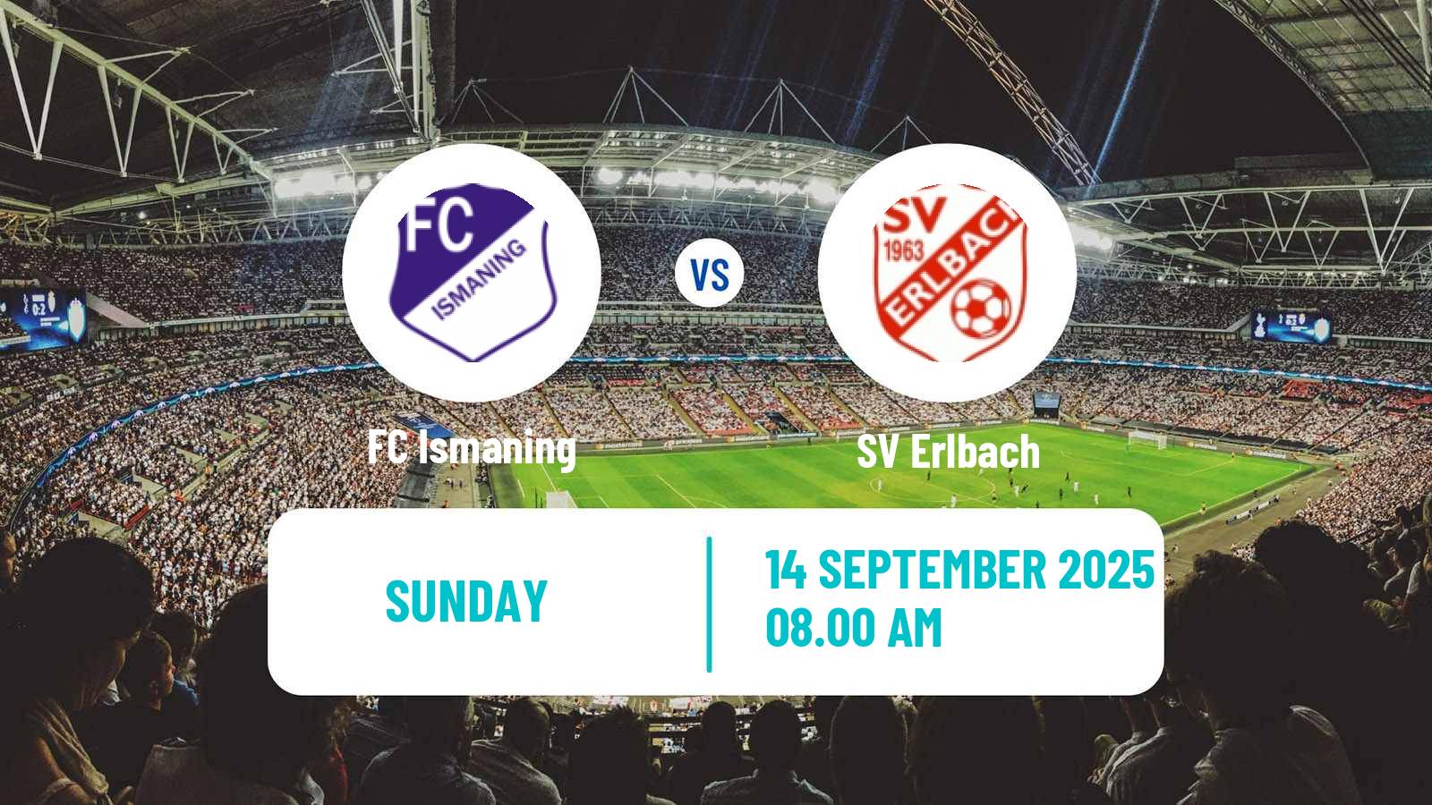 Soccer German Oberliga Bayern Süd Ismaning - Erlbach