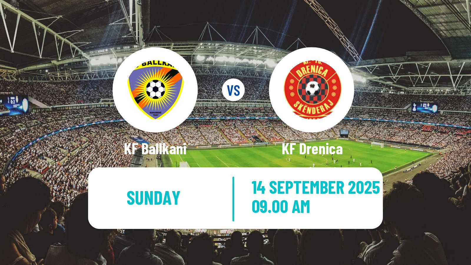 Soccer Kosovo Superliga Ballkani - Drenica