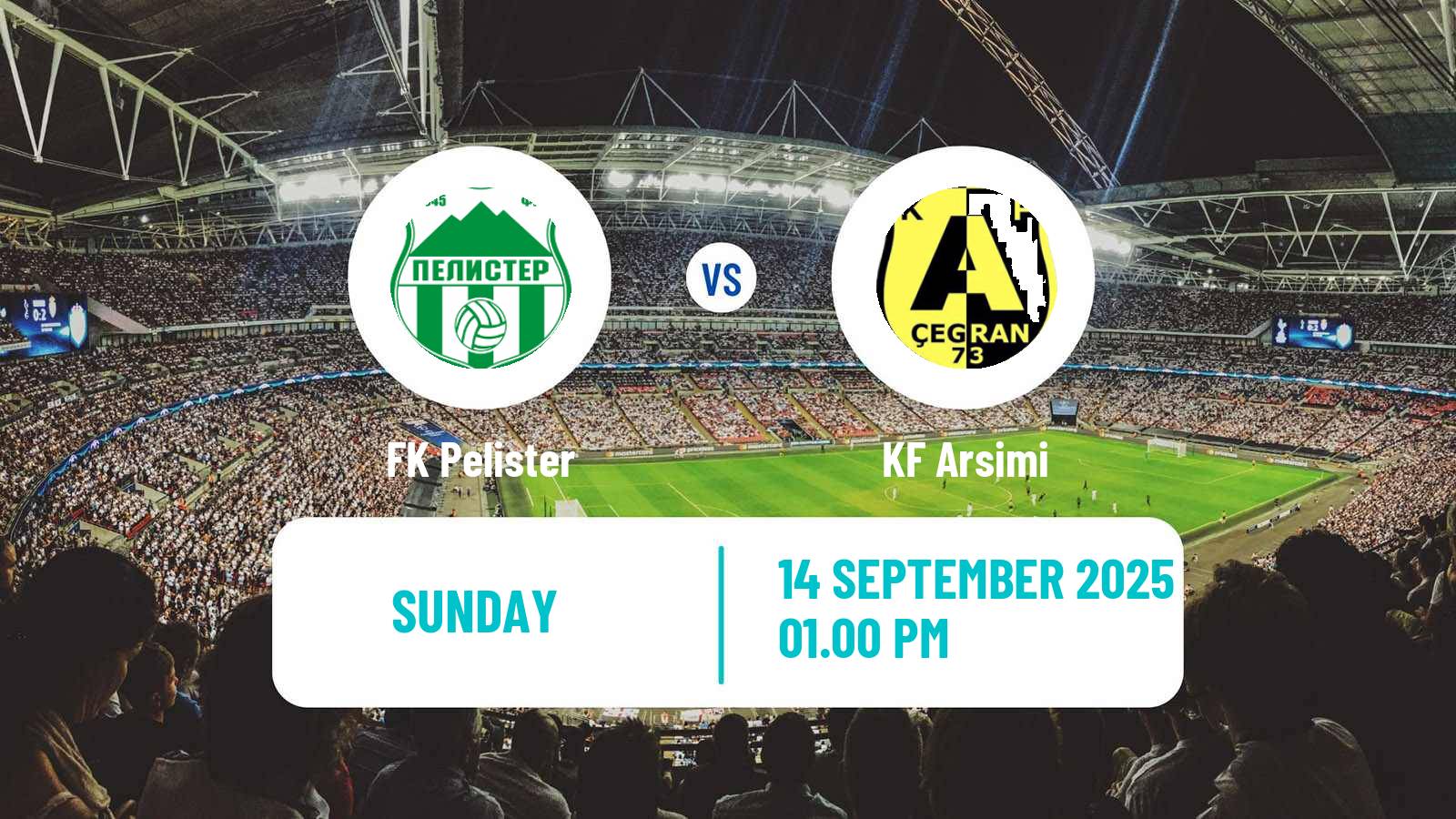 Soccer North Macedonian 1 MFL Pelister - Arsimi