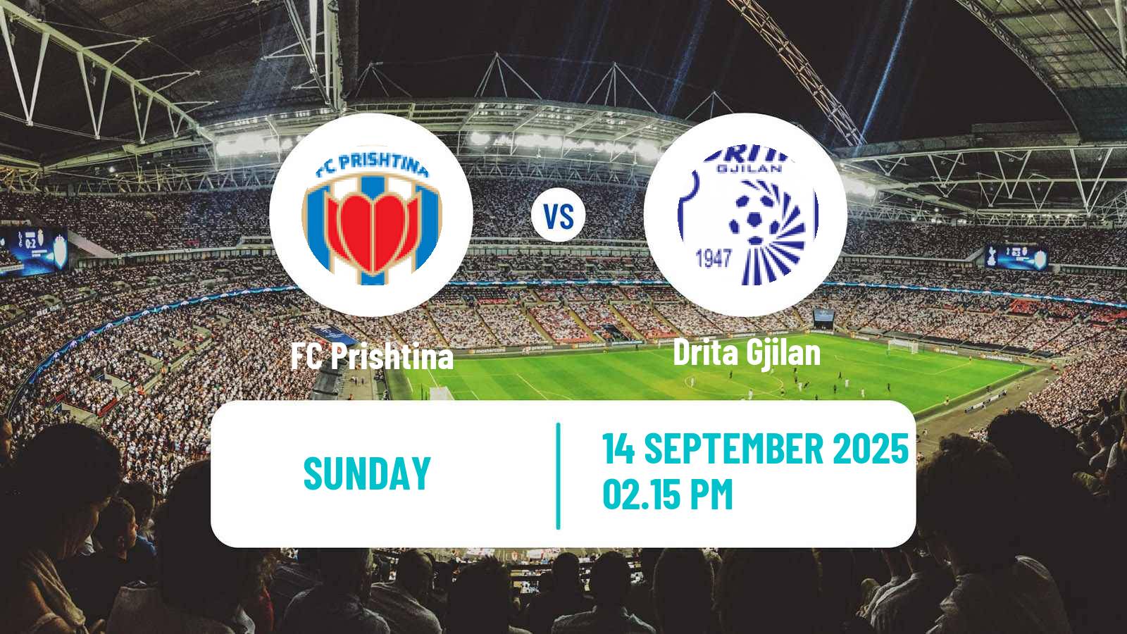 Soccer Kosovo Superliga Prishtina - Drita Gjilan
