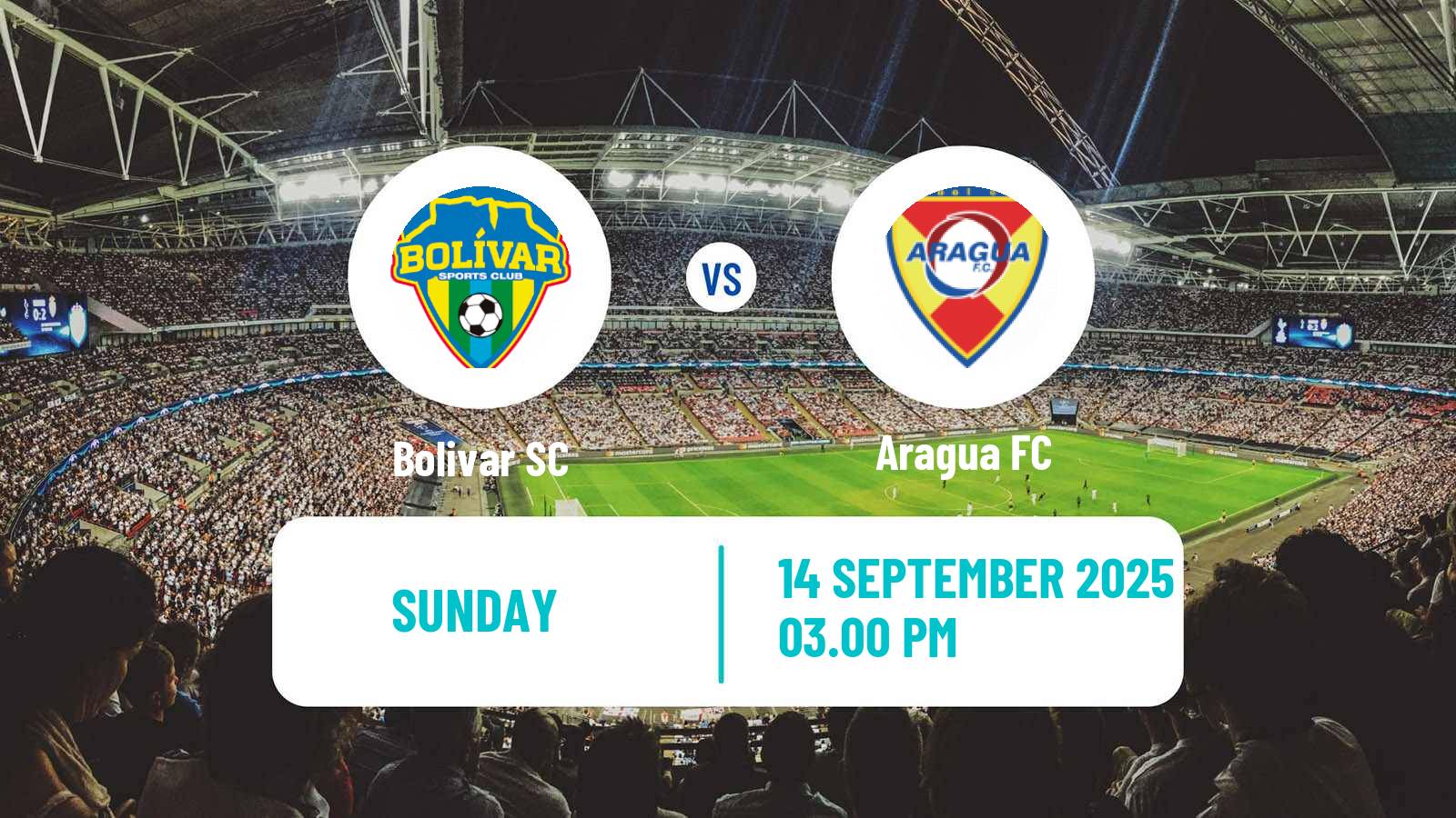 Soccer Venezuelan Segunda Division Bolivar - Aragua
