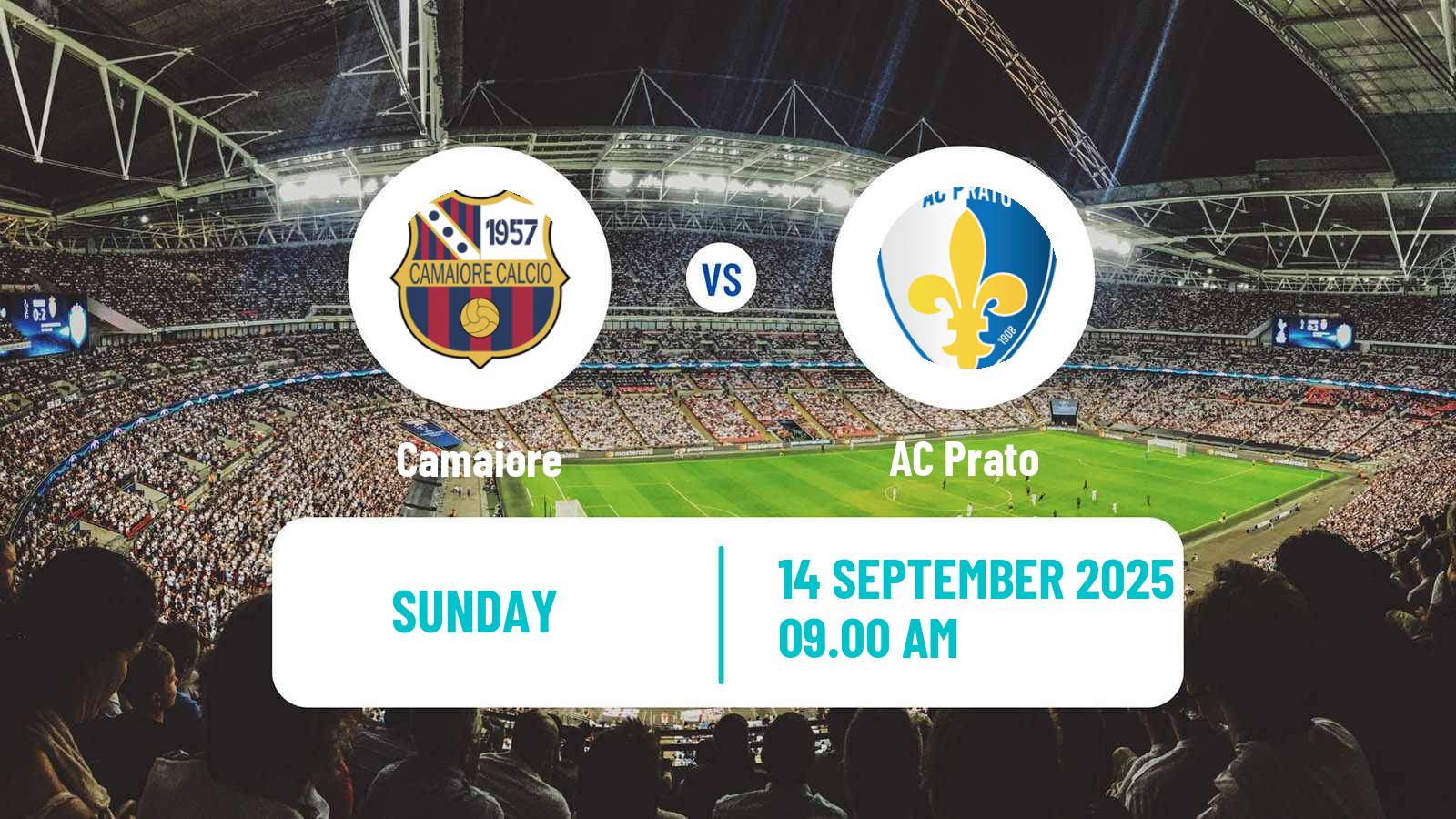 Soccer Italian Serie D - Group E Camaiore - Prato
