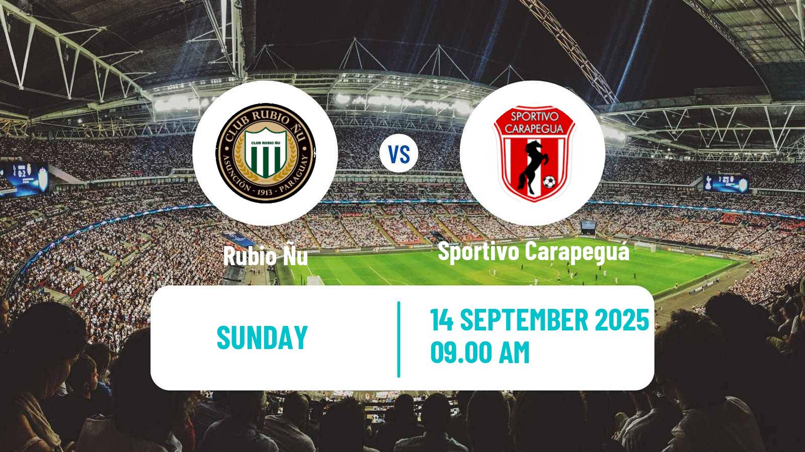 Soccer Paraguayan Division Intermedia Rubio Ñu - Sportivo Carapeguá