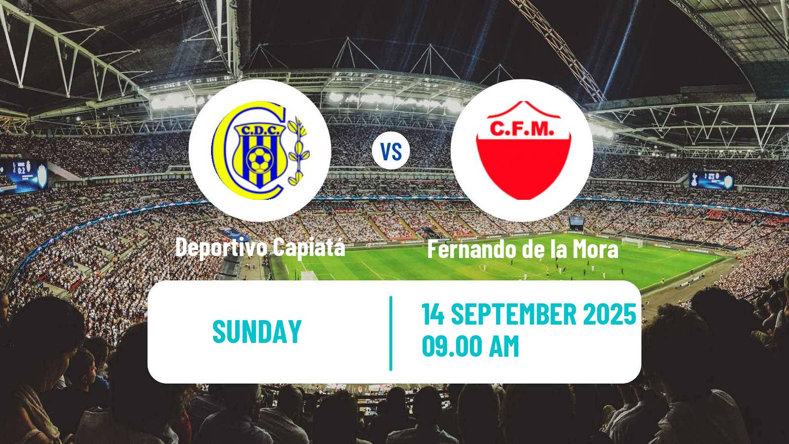 Soccer Paraguayan Division Intermedia Deportivo Capiatá - Fernando de la Mora