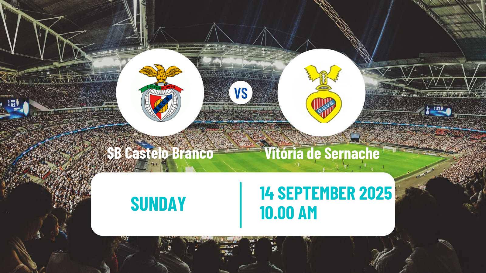 Soccer Campeonato de Portugal - Group C SB Castelo Branco - Vitória de Sernache