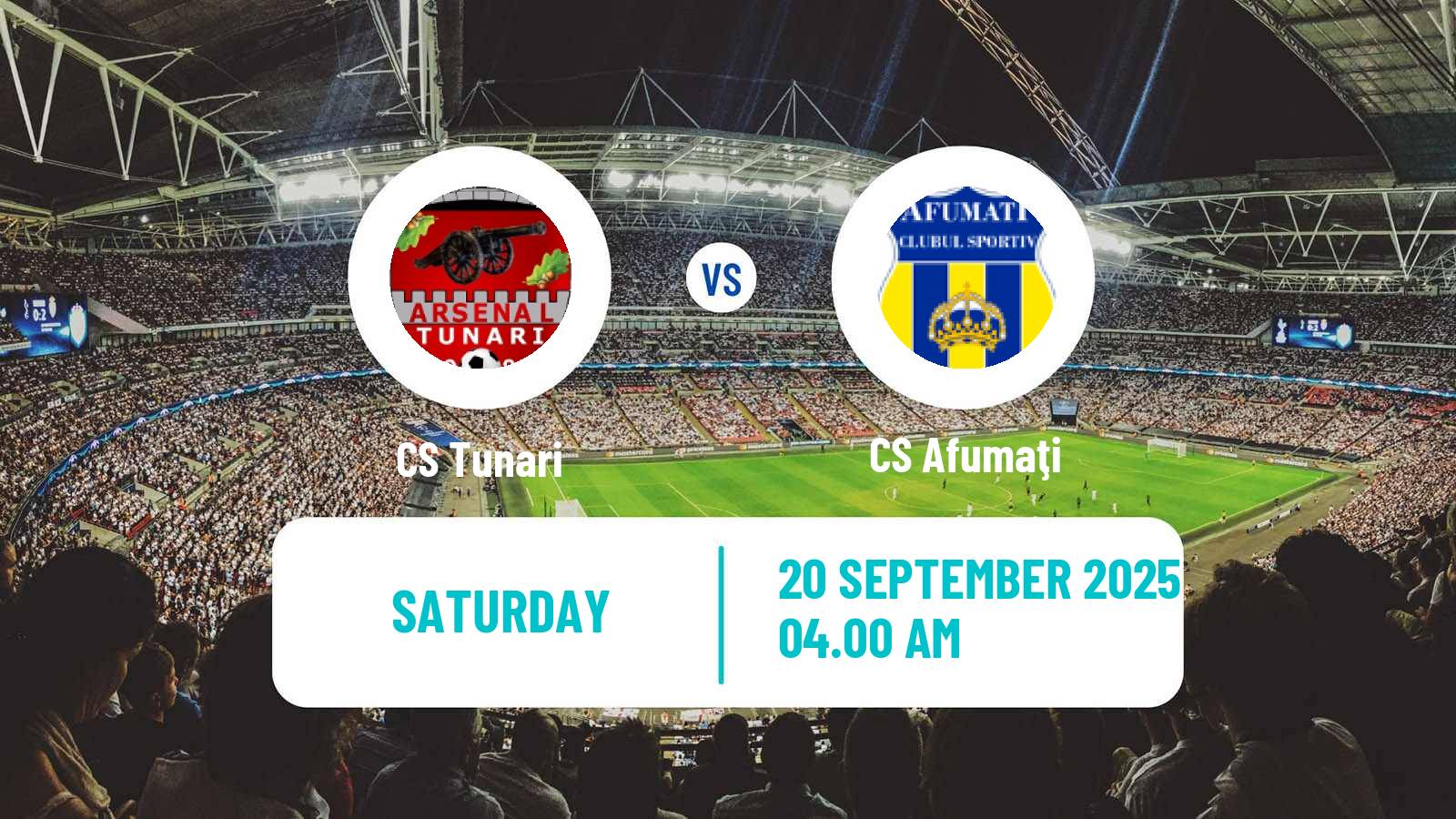 Soccer Romanian Division 2 Tunari - Afumaţi