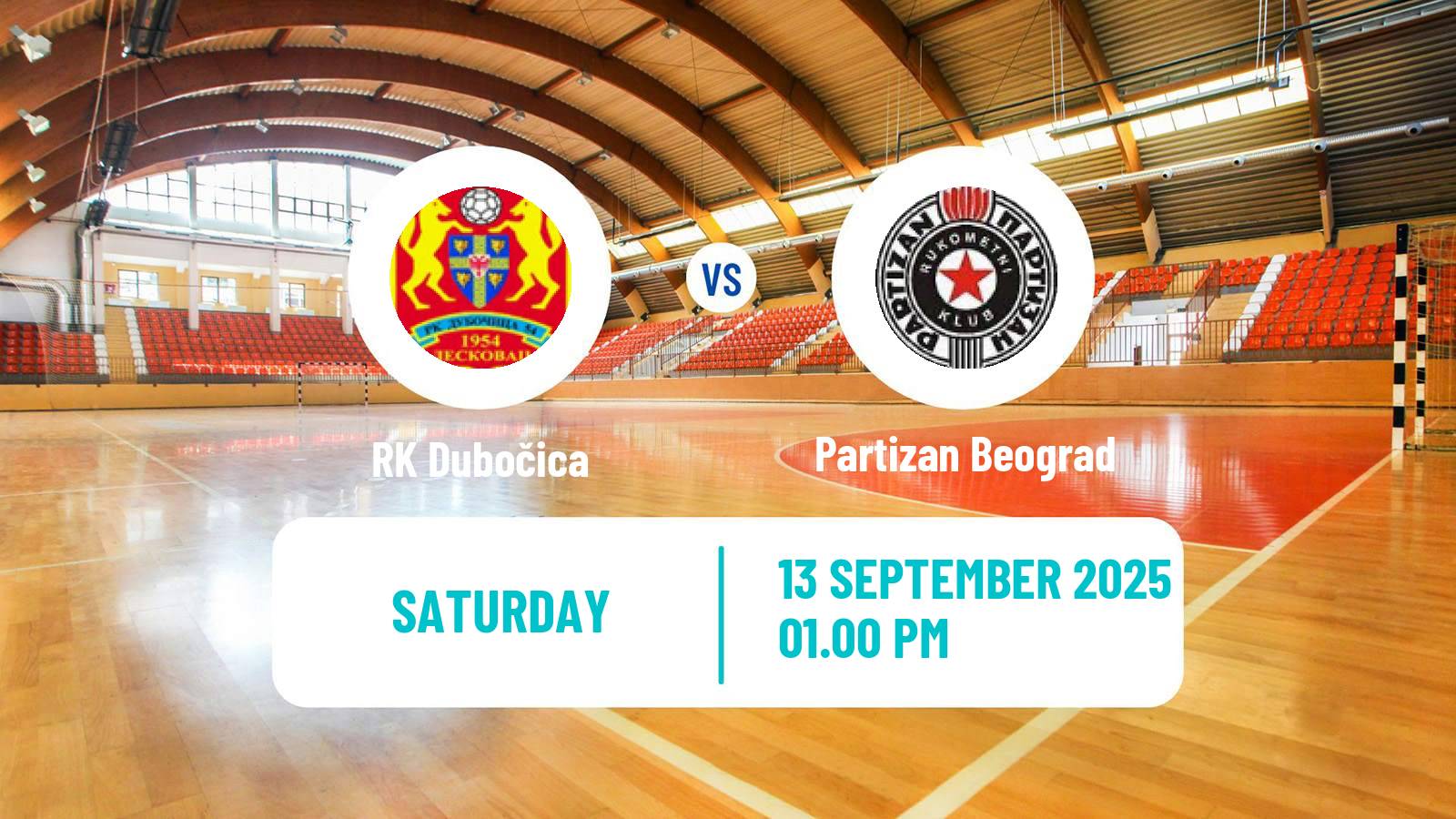 Handball Serbian Superliga Handball Dubočica - Partizan Beograd