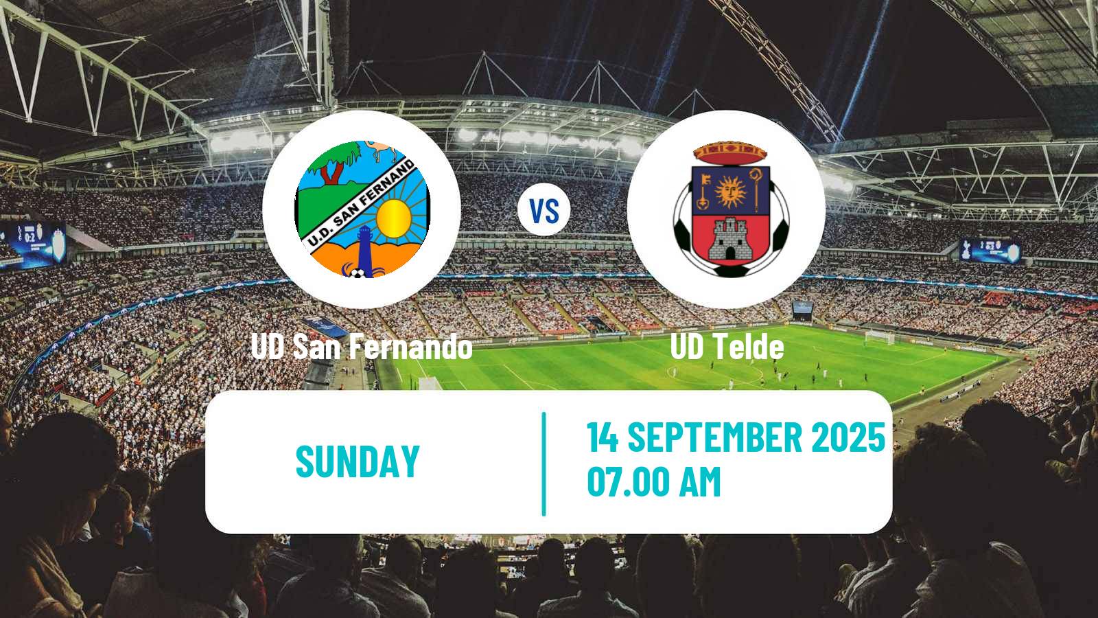 Soccer Spanish Tercera RFEF - Group 12 UD San Fernando - Telde