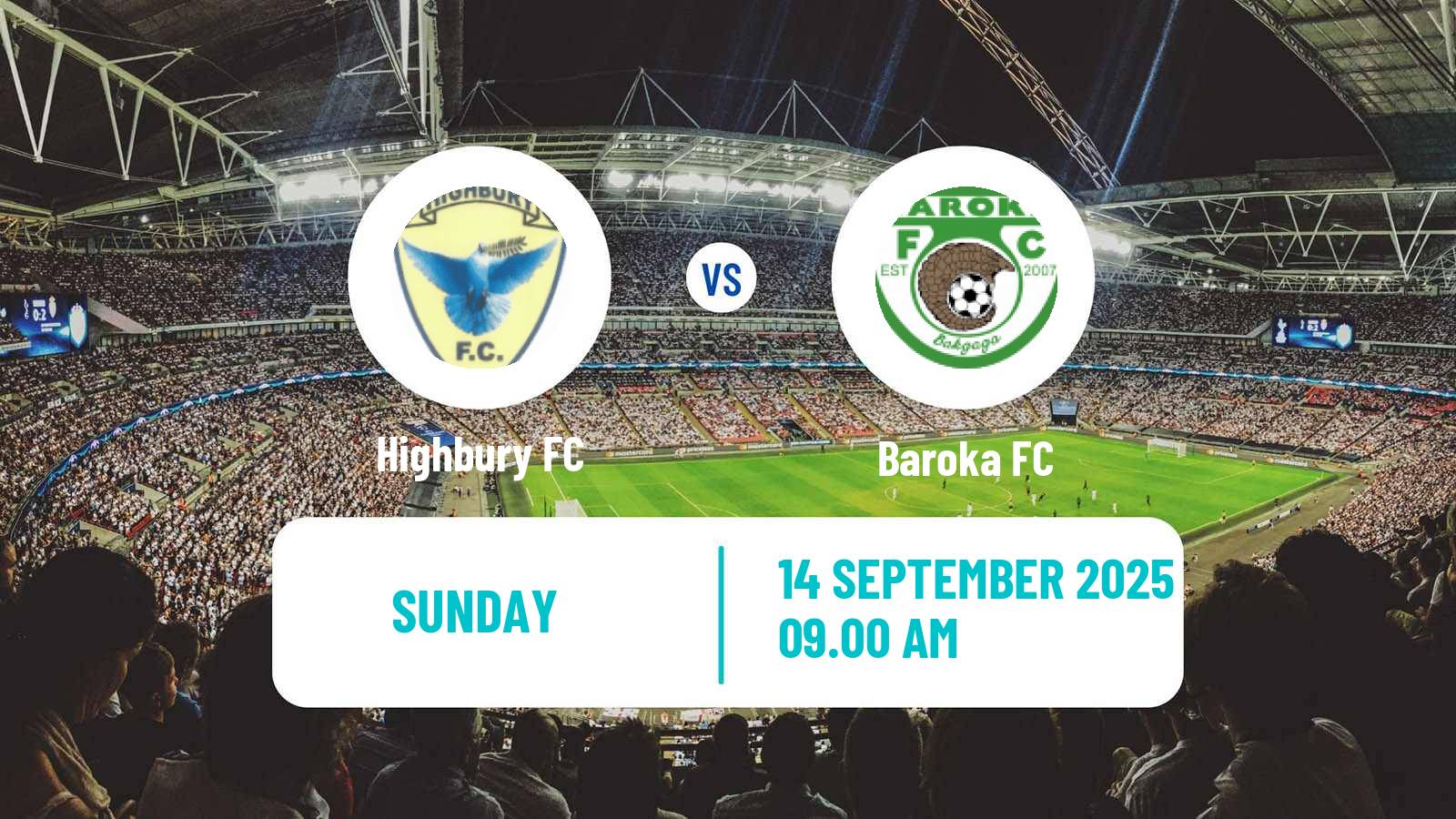Soccer South African First Division Highbury - Baroka