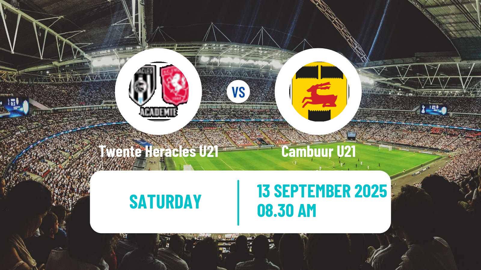 Soccer Dutch Divisie 1 U21 Twente Heracles U21 - Cambuur U21